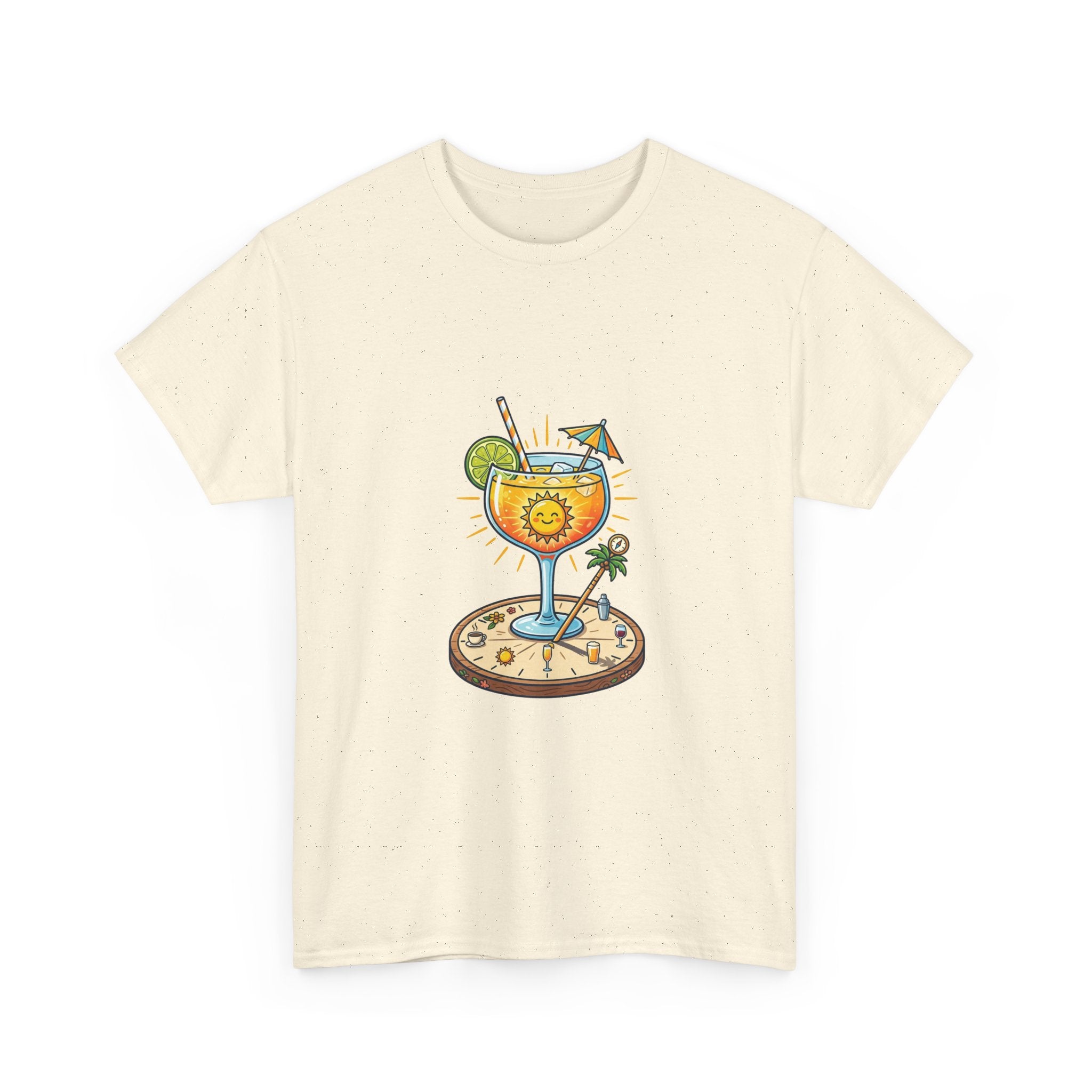 T-Shirt — Tropical Cocktail Beach Graphic Tee