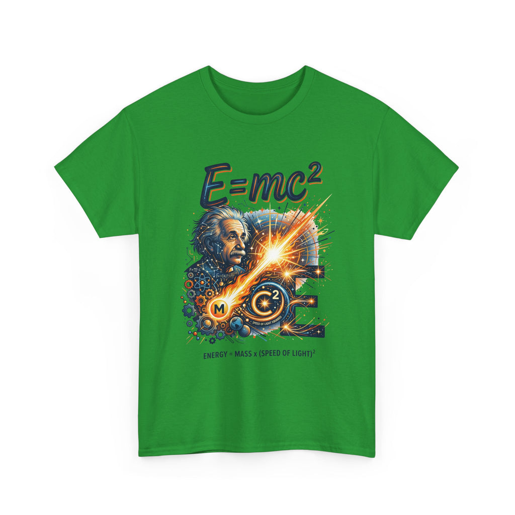 E=mc Einstein Physics T-Shirt — Science Lover Tee