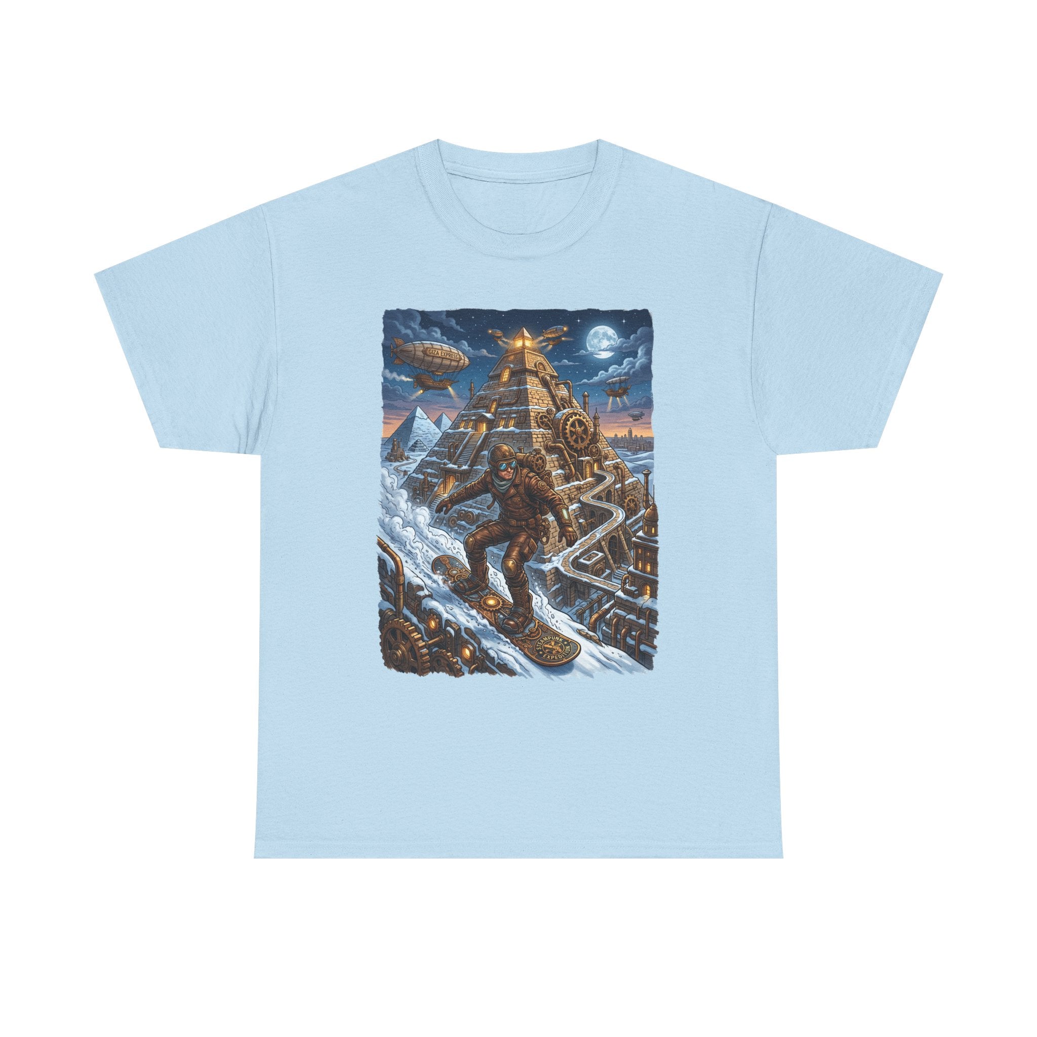Aztec Pyramid Adventure T-Shirt — Fantasy Explorer Graphic Tee