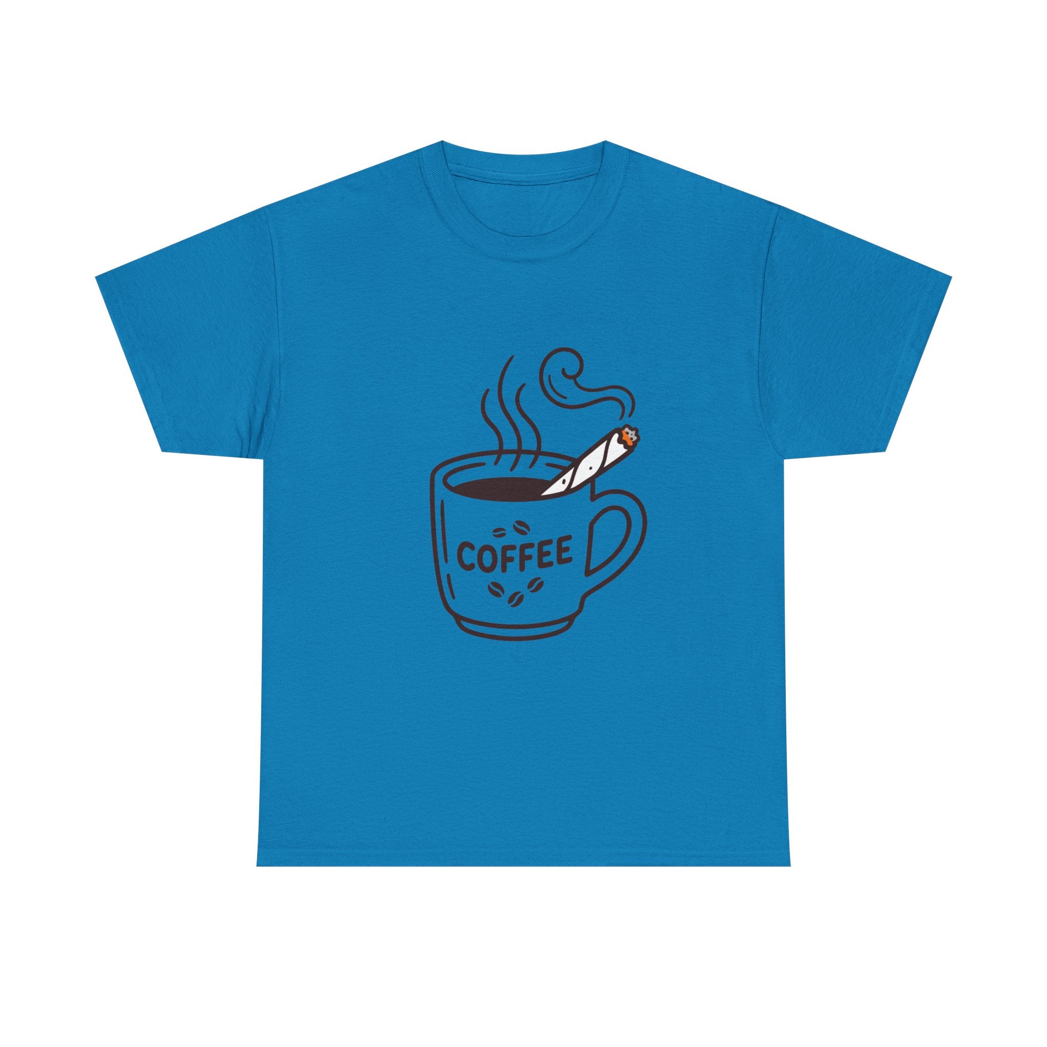 Coffee Cup T-Shirt — Cute Steaming Mug Graphic Tee