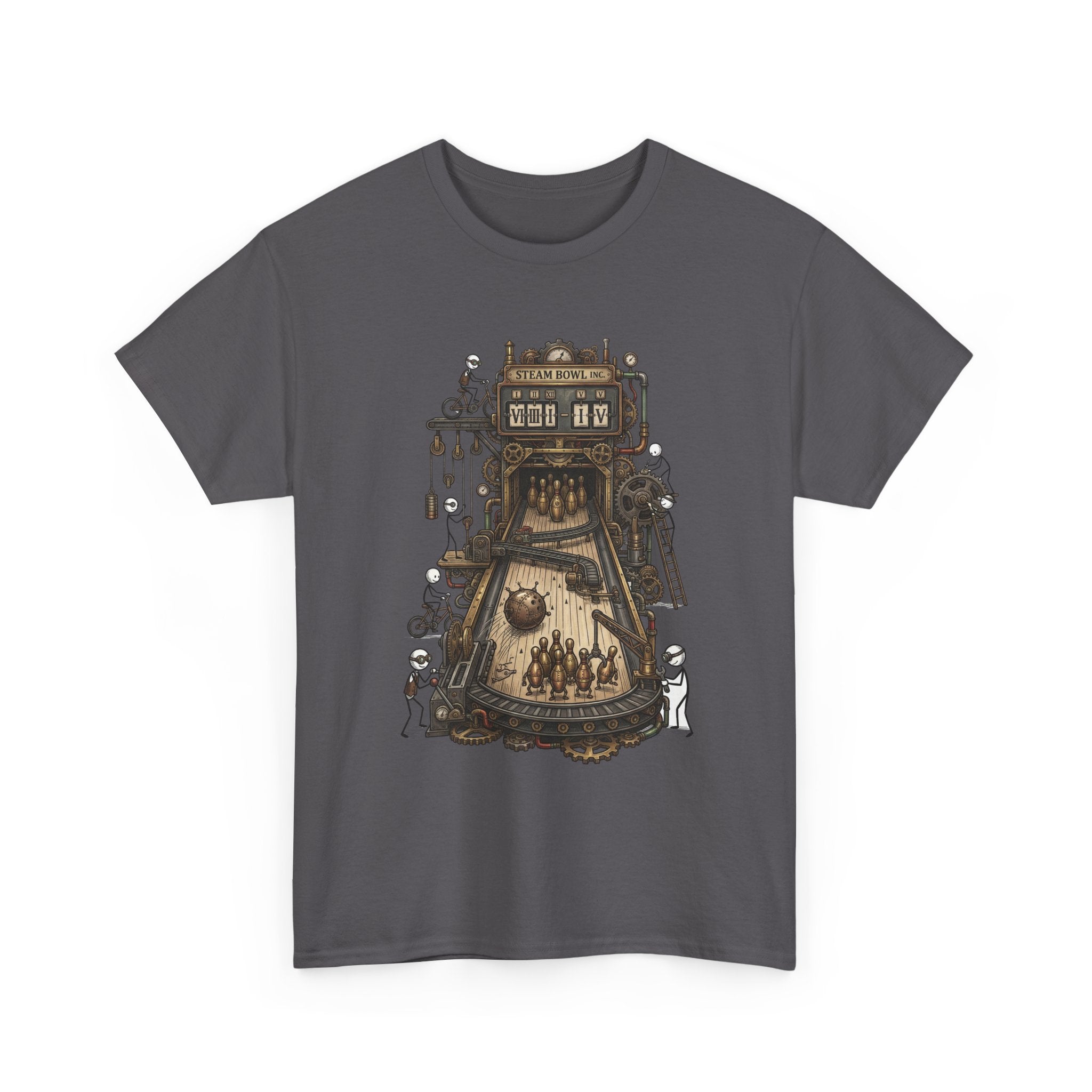 T-Shirt — Steampunk Bowling Tee