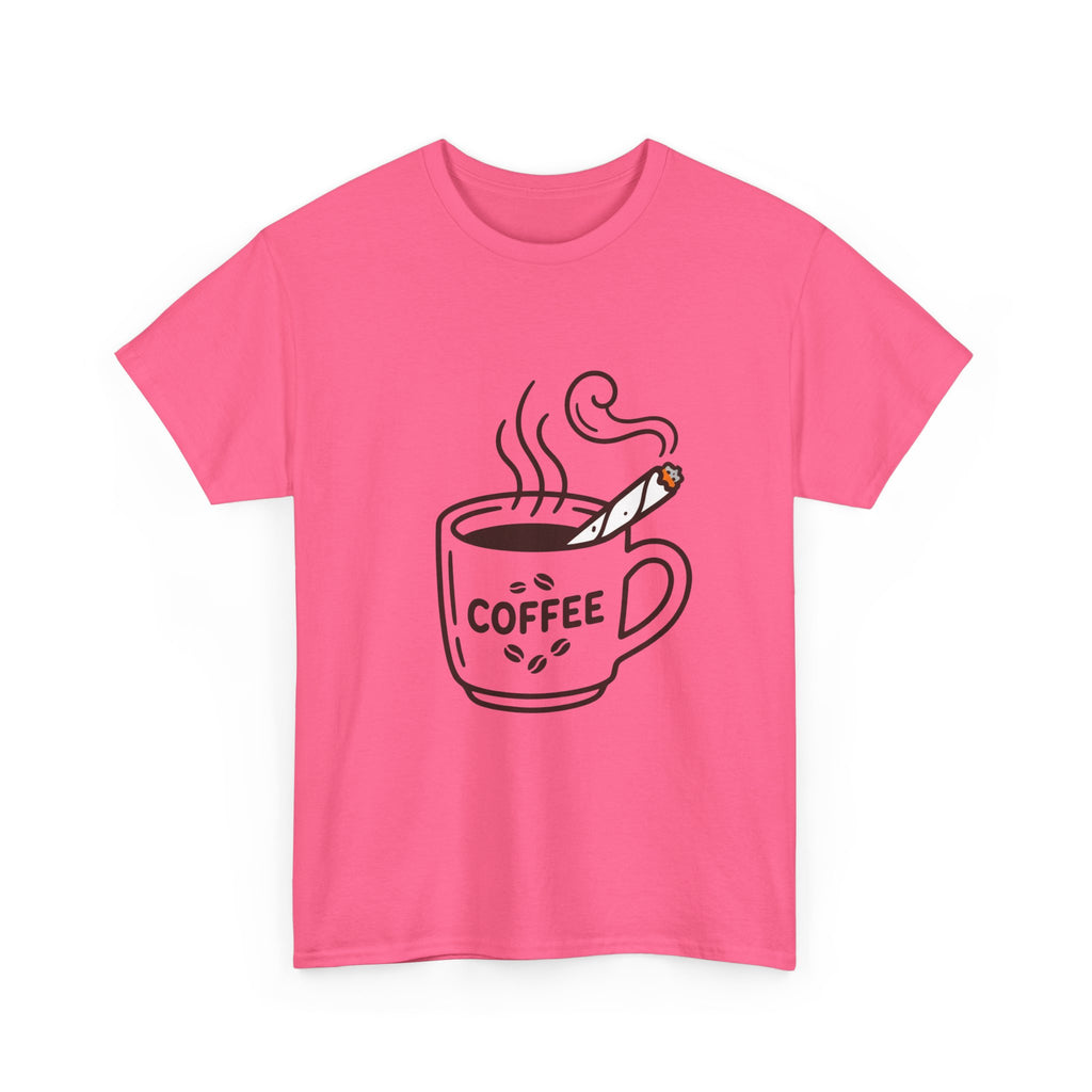 Coffee Cup T-Shirt — Cute Steaming Mug Graphic Tee