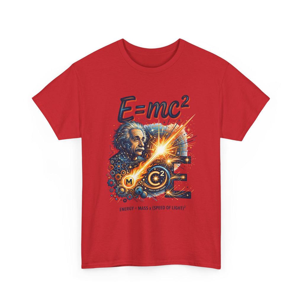 E=mc Einstein Physics T-Shirt — Science Lover Tee