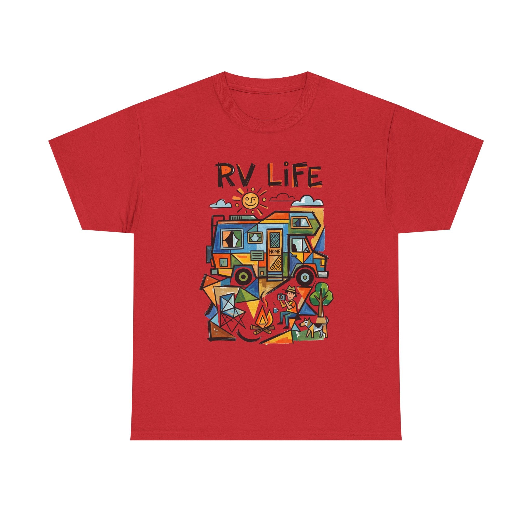 RV Life T-Shirt — Retro Camper Roadtrip Tee for RV Travelers & Campers