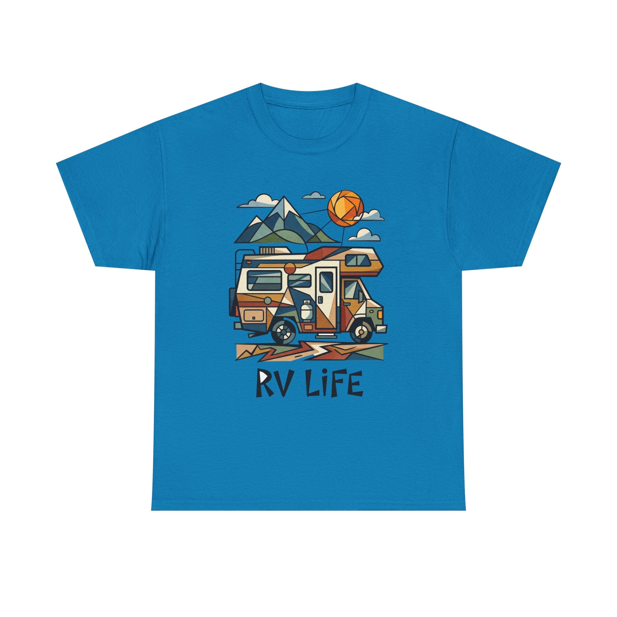 RV Life T‑Shirt — Vintage Camper Graphic Tee for RVers & Road Trip Lovers