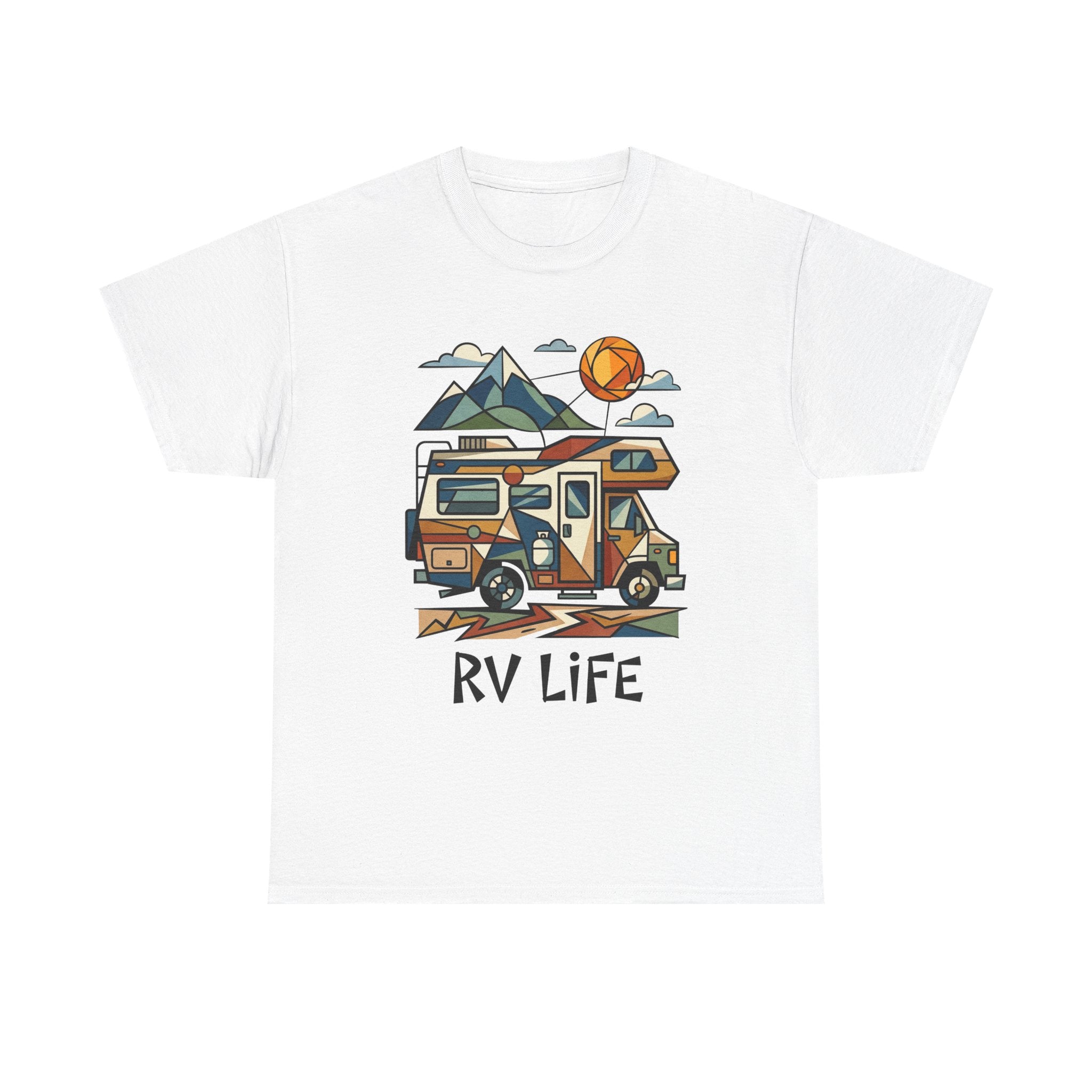 RV Life T‑Shirt — Vintage Camper Graphic Tee for RVers & Road Trip Lovers