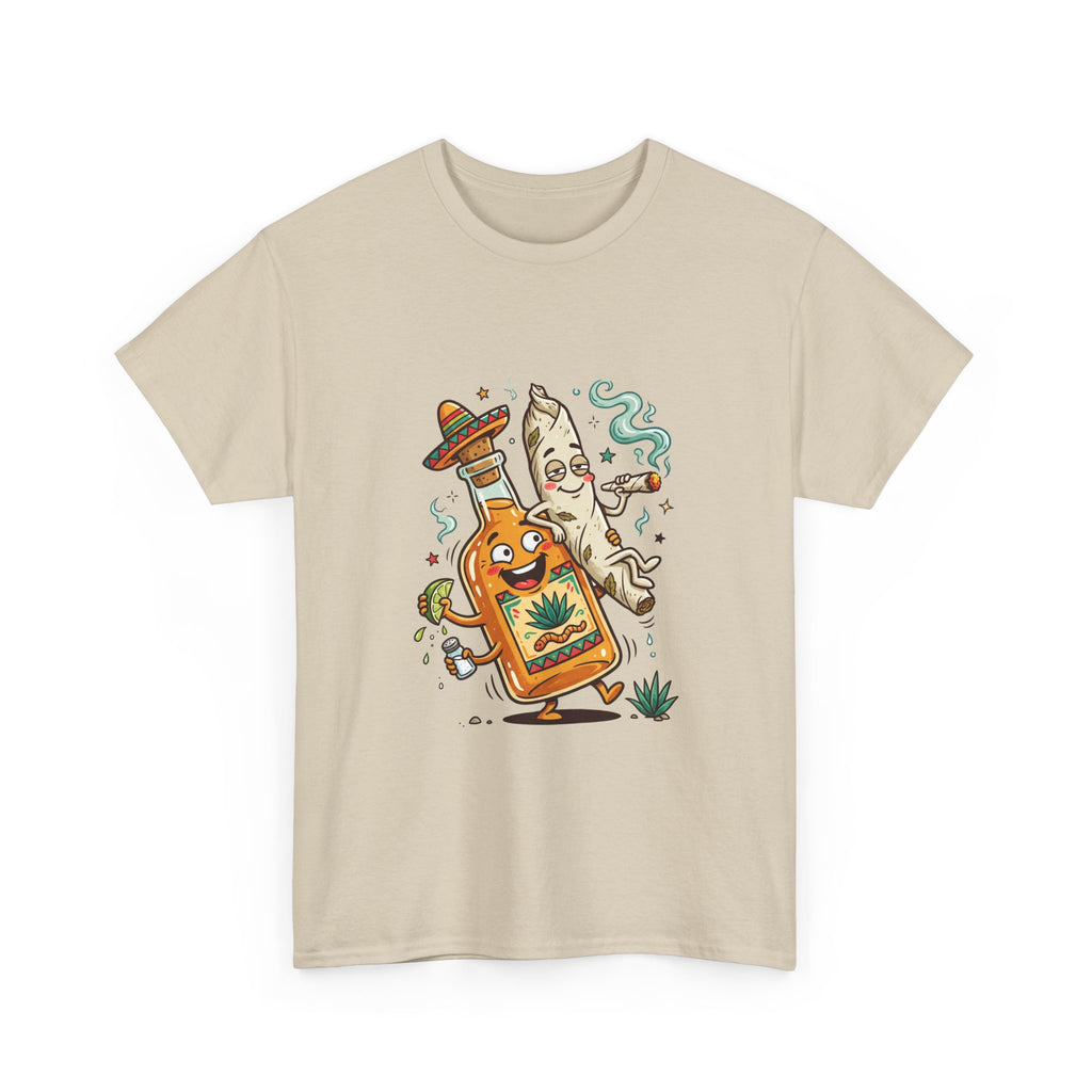 1 Tequila & Taco Dancing T‑Shirt — Funny Mexican Food Party Tee