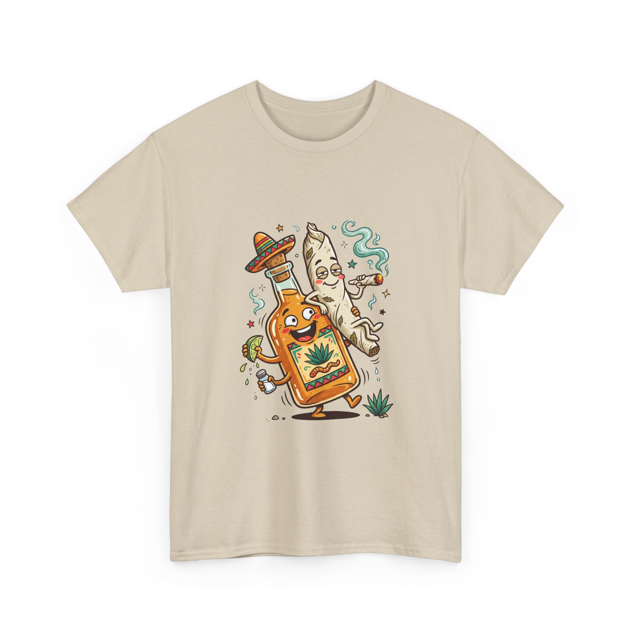 1 Tequila & Taco Dancing T‑Shirt — Funny Mexican Food Party Tee