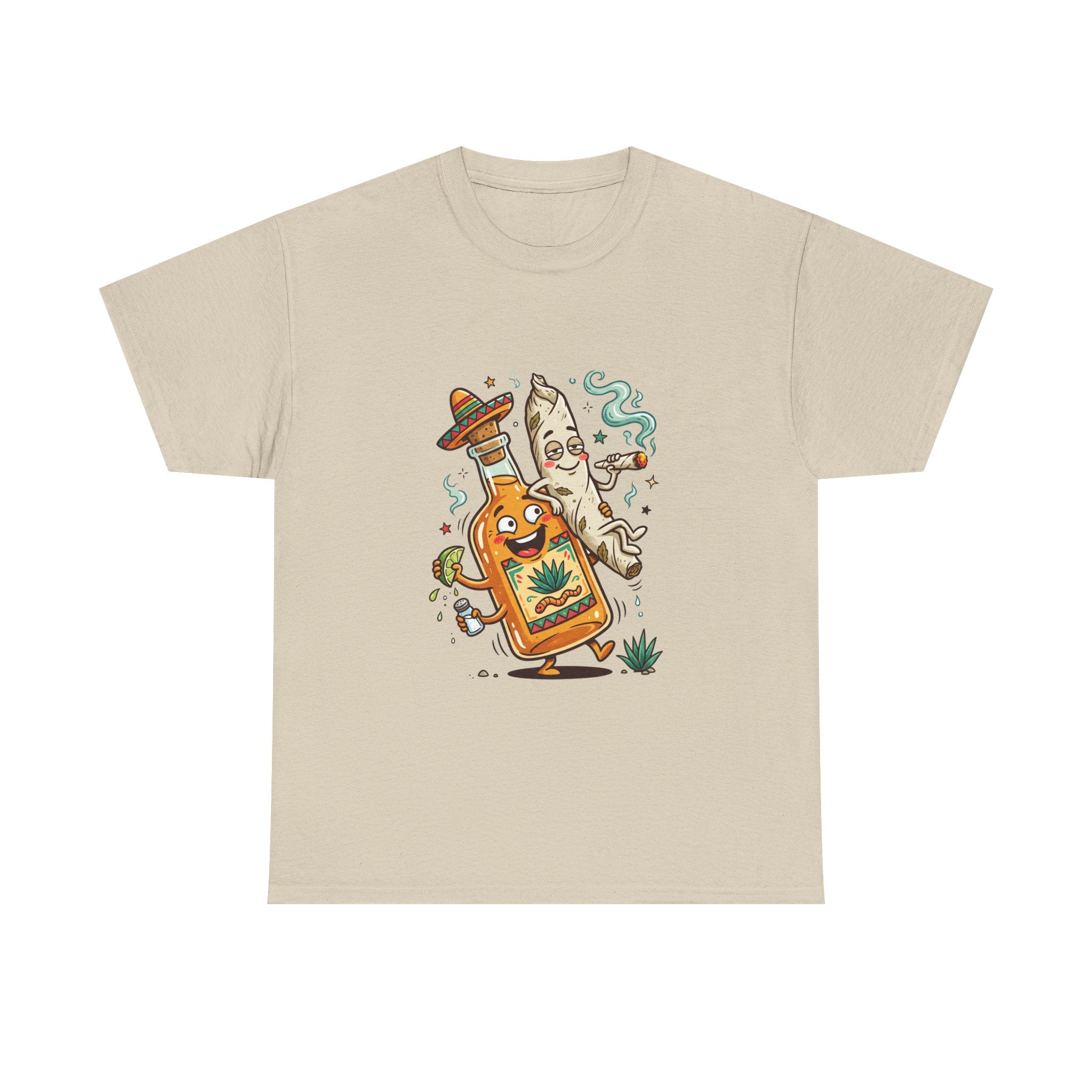 1 Tequila & Taco Dancing T‑Shirt — Funny Mexican Food Party Tee