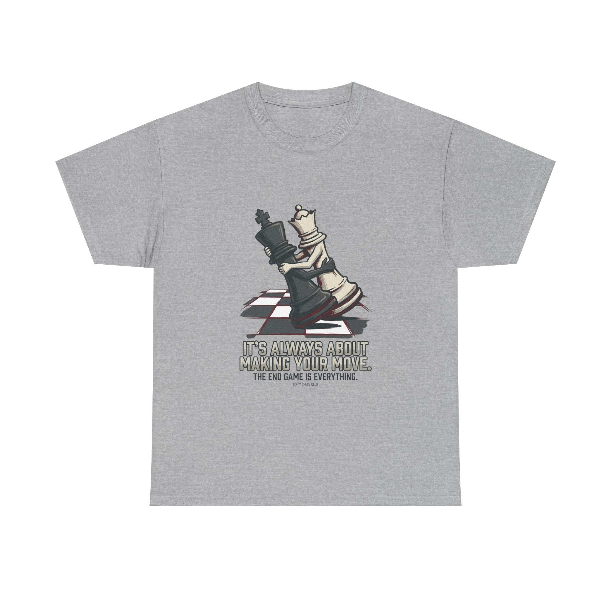 Chess Checkmate T‑Shirt – "The End Game Is Everything" Strategy Tee