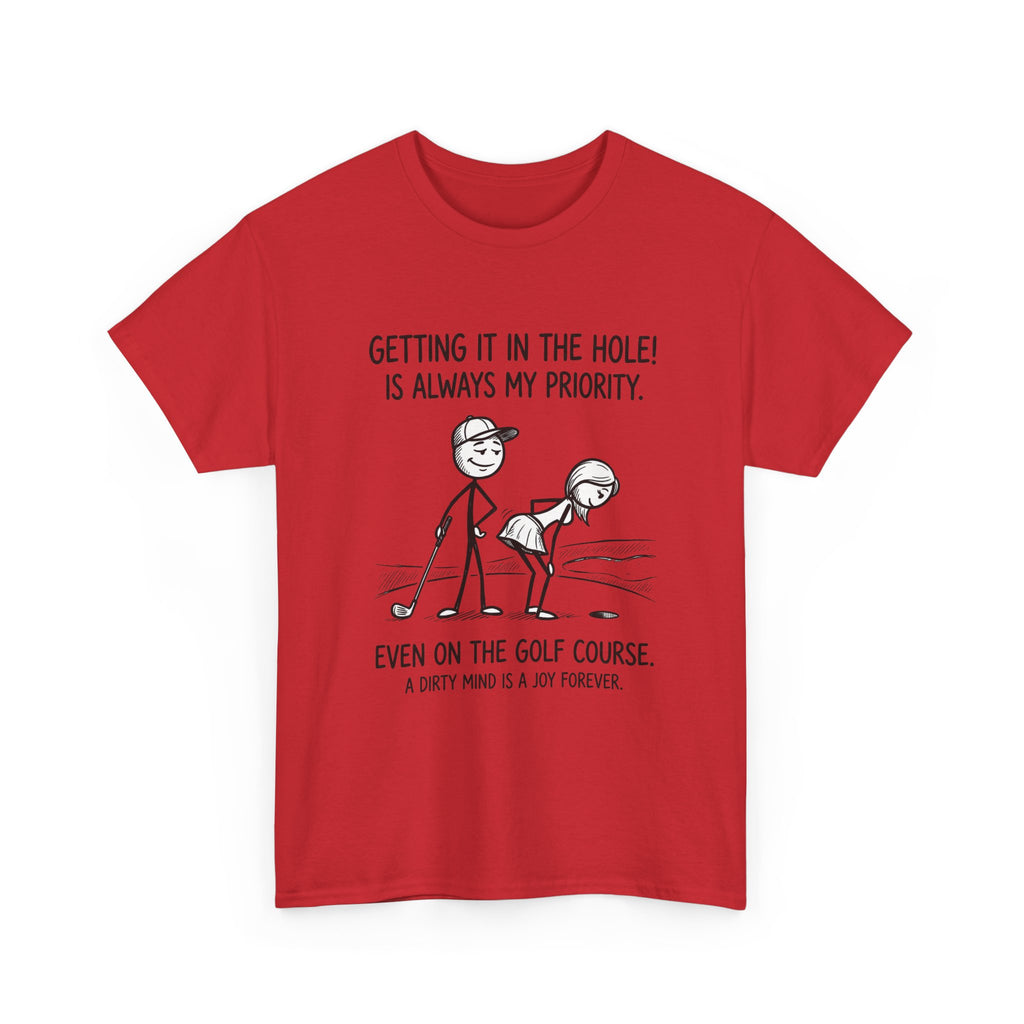 Golf T‑Shirt - "Getting It in the Hole!" Funny Golf Humor Tee