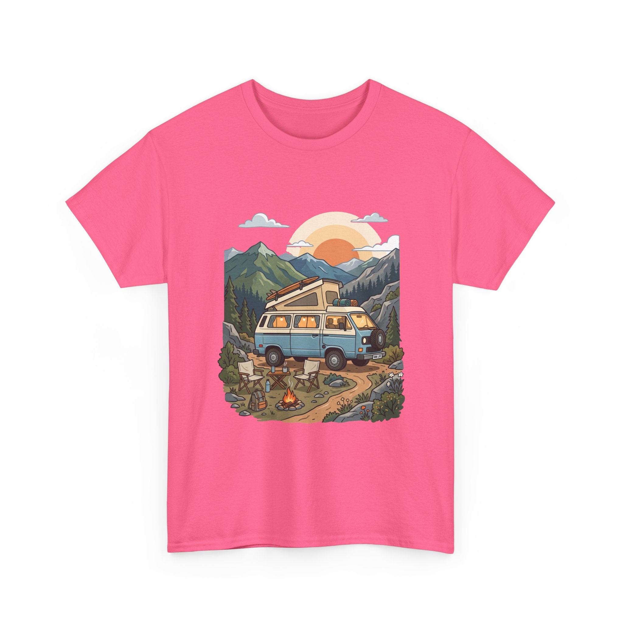 Adventure Van Tee – Retro Camper Roadtrip T-Shirt