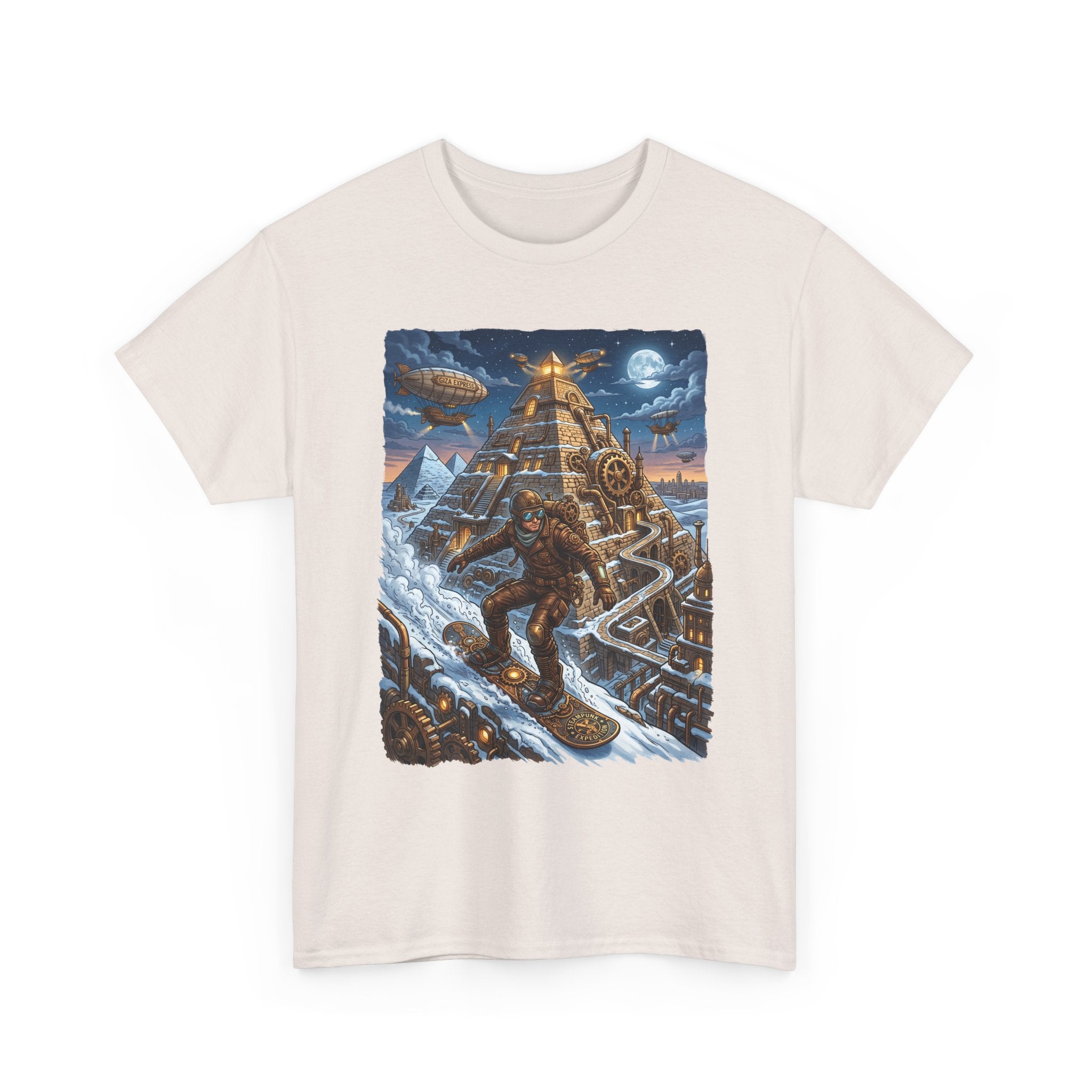 Aztec Pyramid Adventure T-Shirt — Fantasy Explorer Graphic Tee