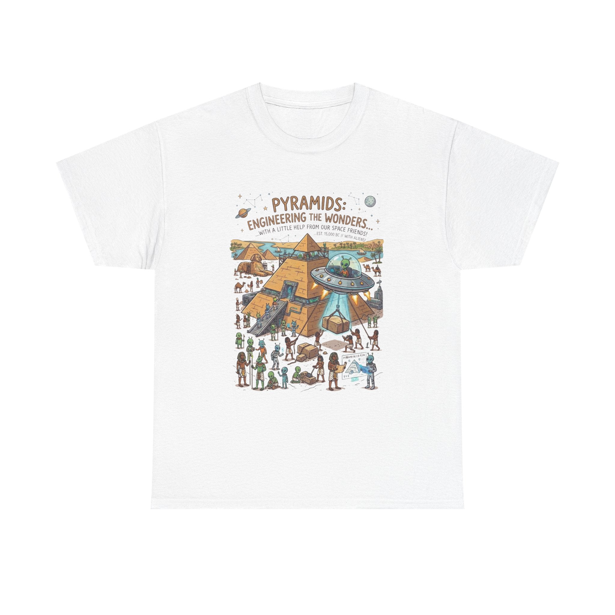Pyramids: Engineering the Wonders Graphic Tee
