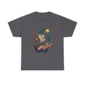Vintage Slot Machine Tee — Retro Casino Art T-Shirt with Sunflower. idk