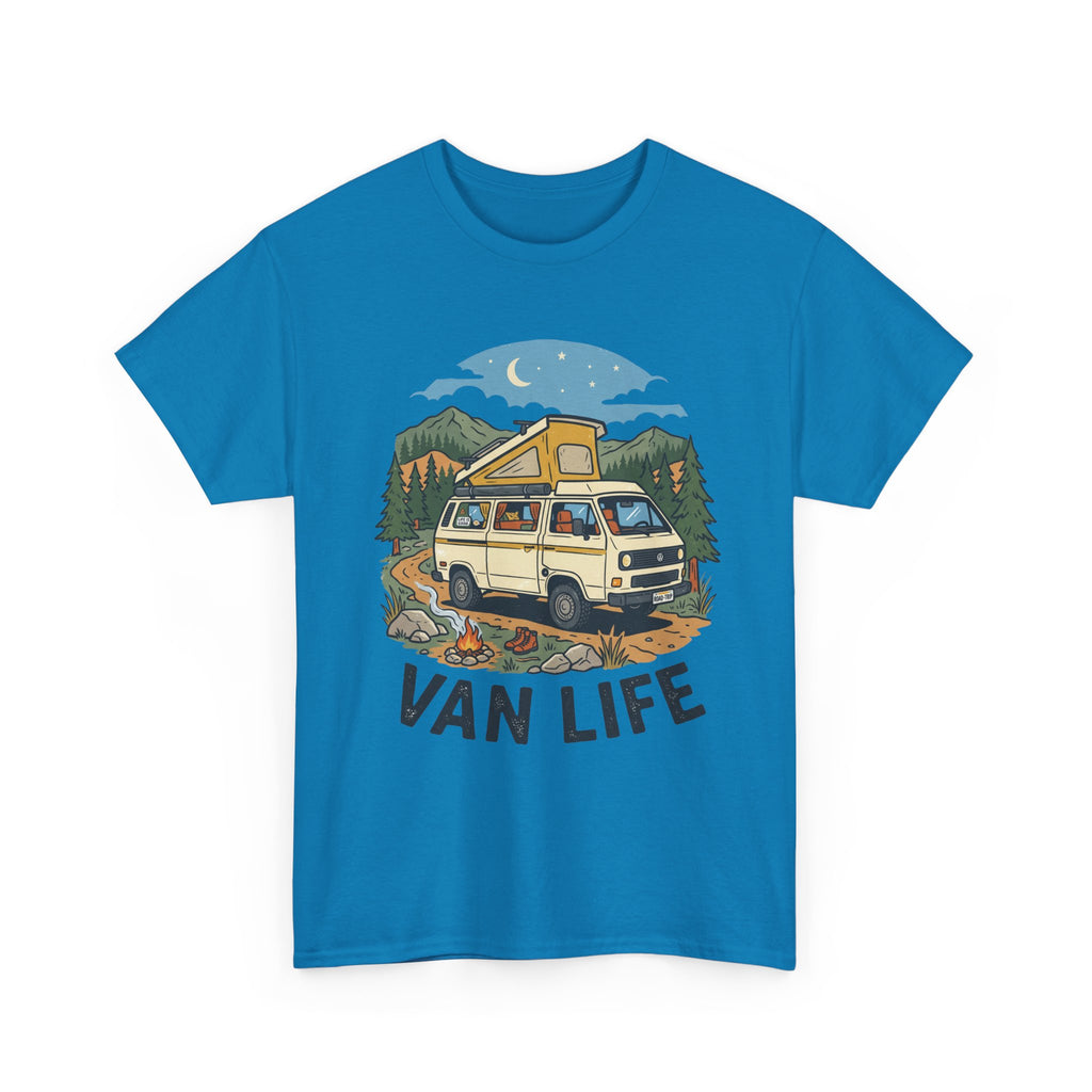 Van Life Tee — Vintage Camper Graphic T-Shirt