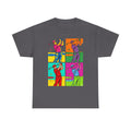 Golf Pop Art T-Shirt — Colorful Golfer Swing Graphic Tee