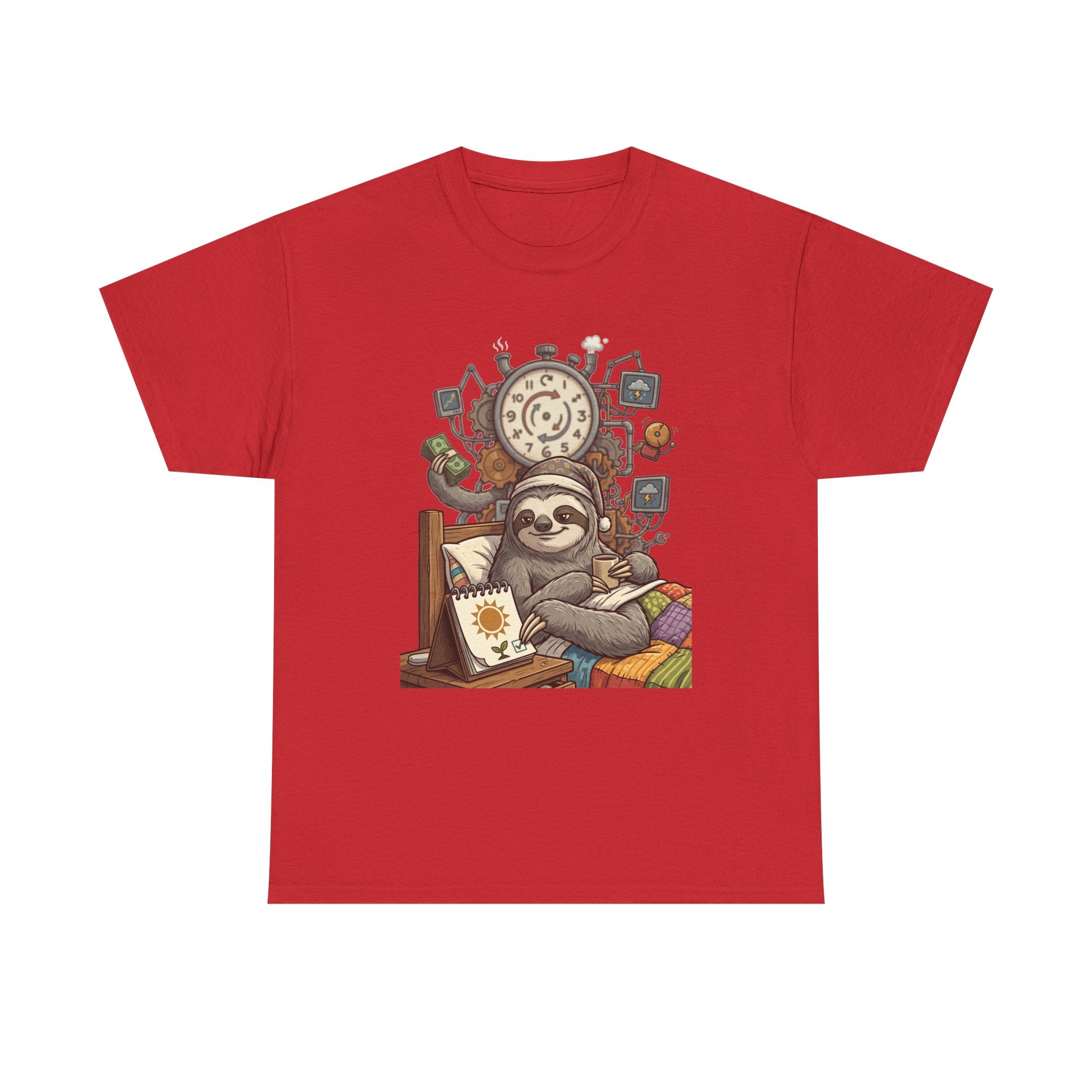 Sloth Cozy Vibes T‑Shirt