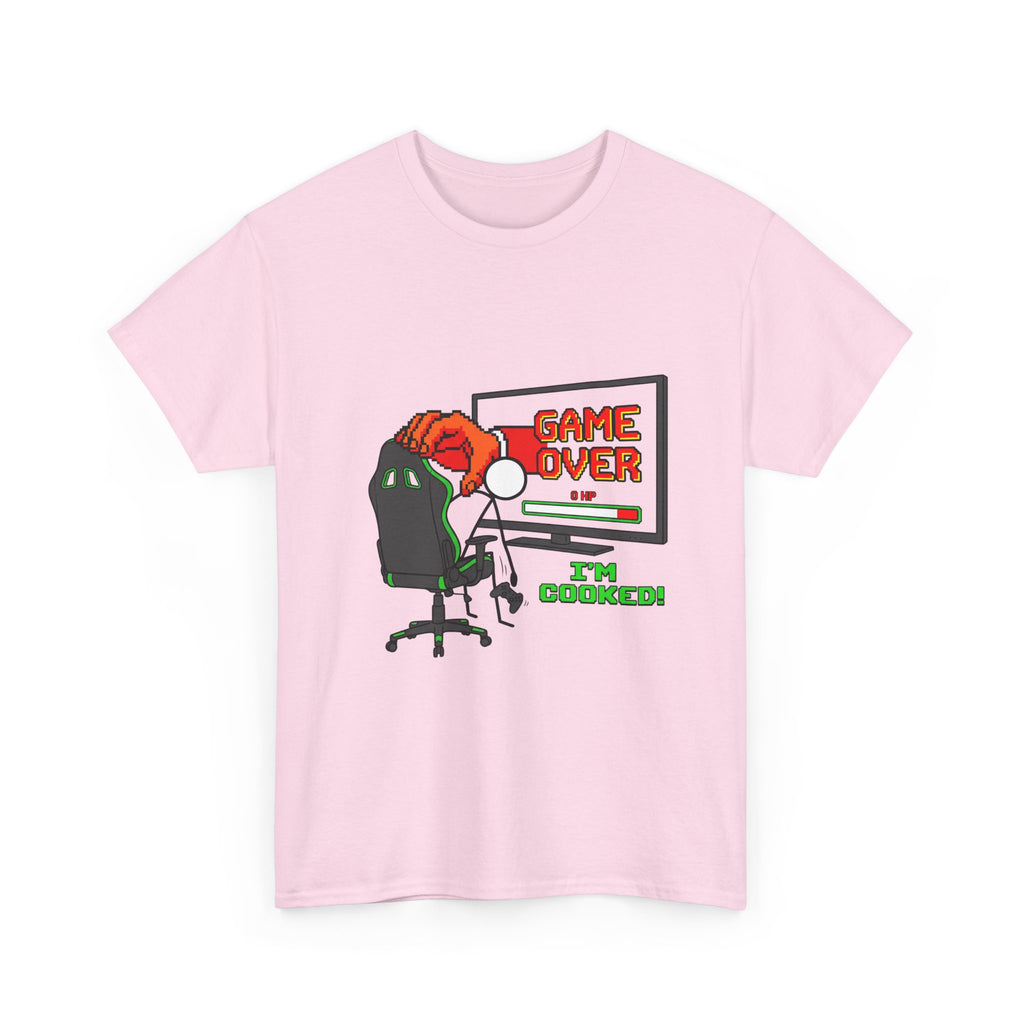 Gamer "Game Over I'm Cooked" T-Shirt