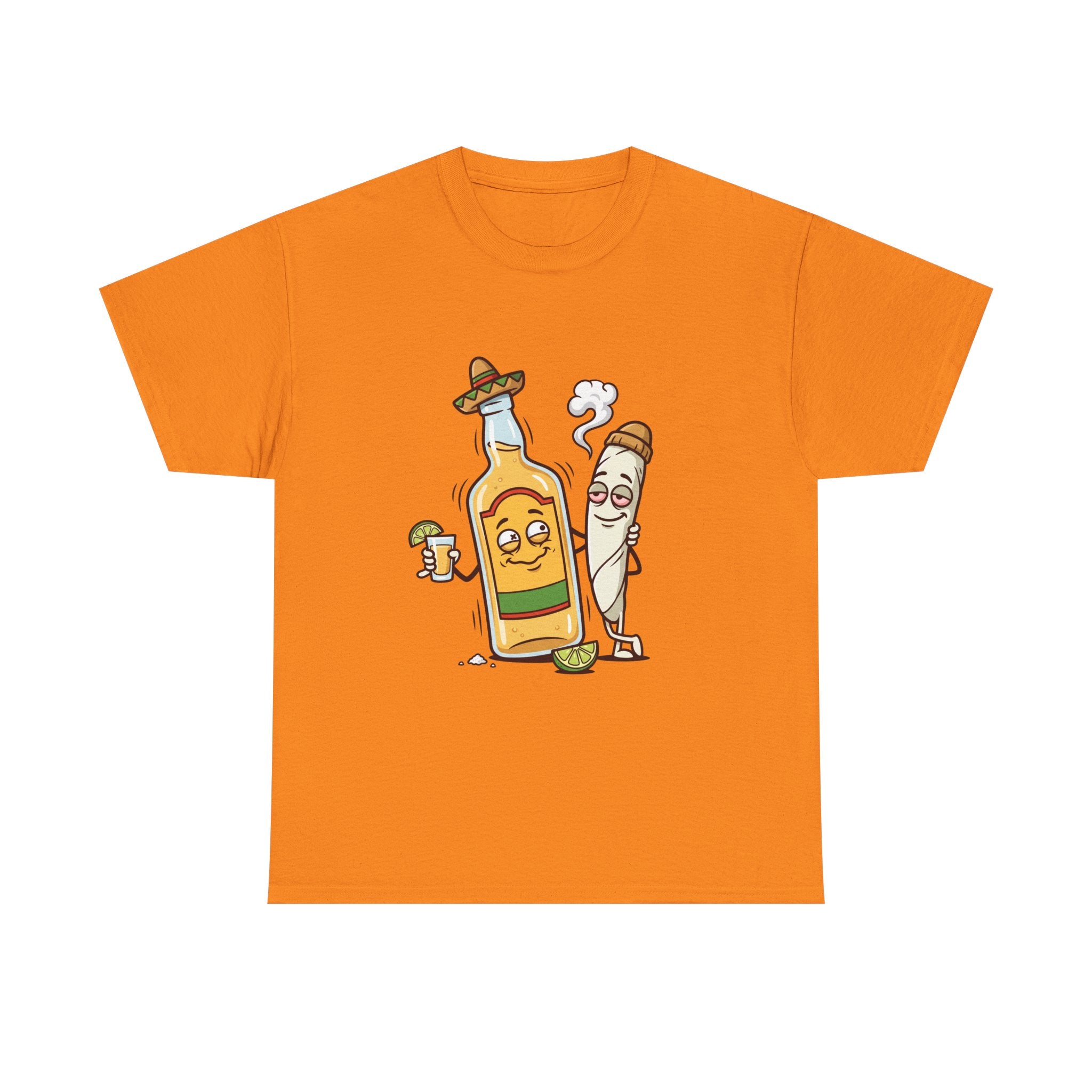 Tequila & Joint Funny Graphic Tee