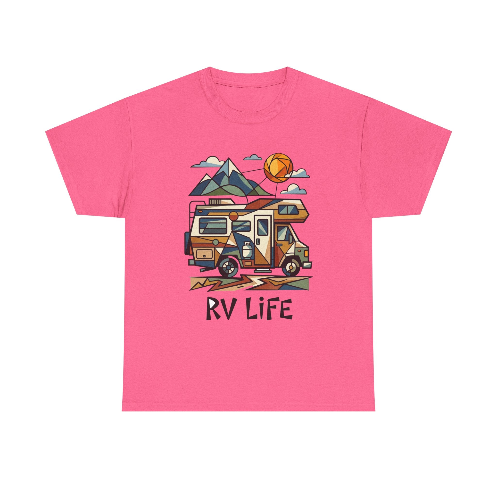 RV Life T‑Shirt — Vintage Camper Graphic Tee for RVers & Road Trip Lovers