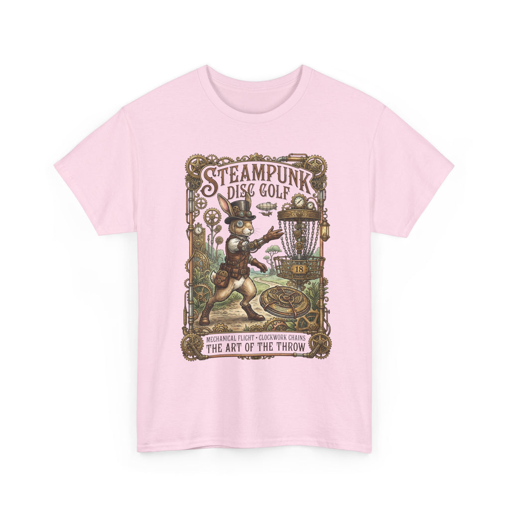 Steampunk Disc Golf T-Shirt — Vintage Victorian Throw Art Tee