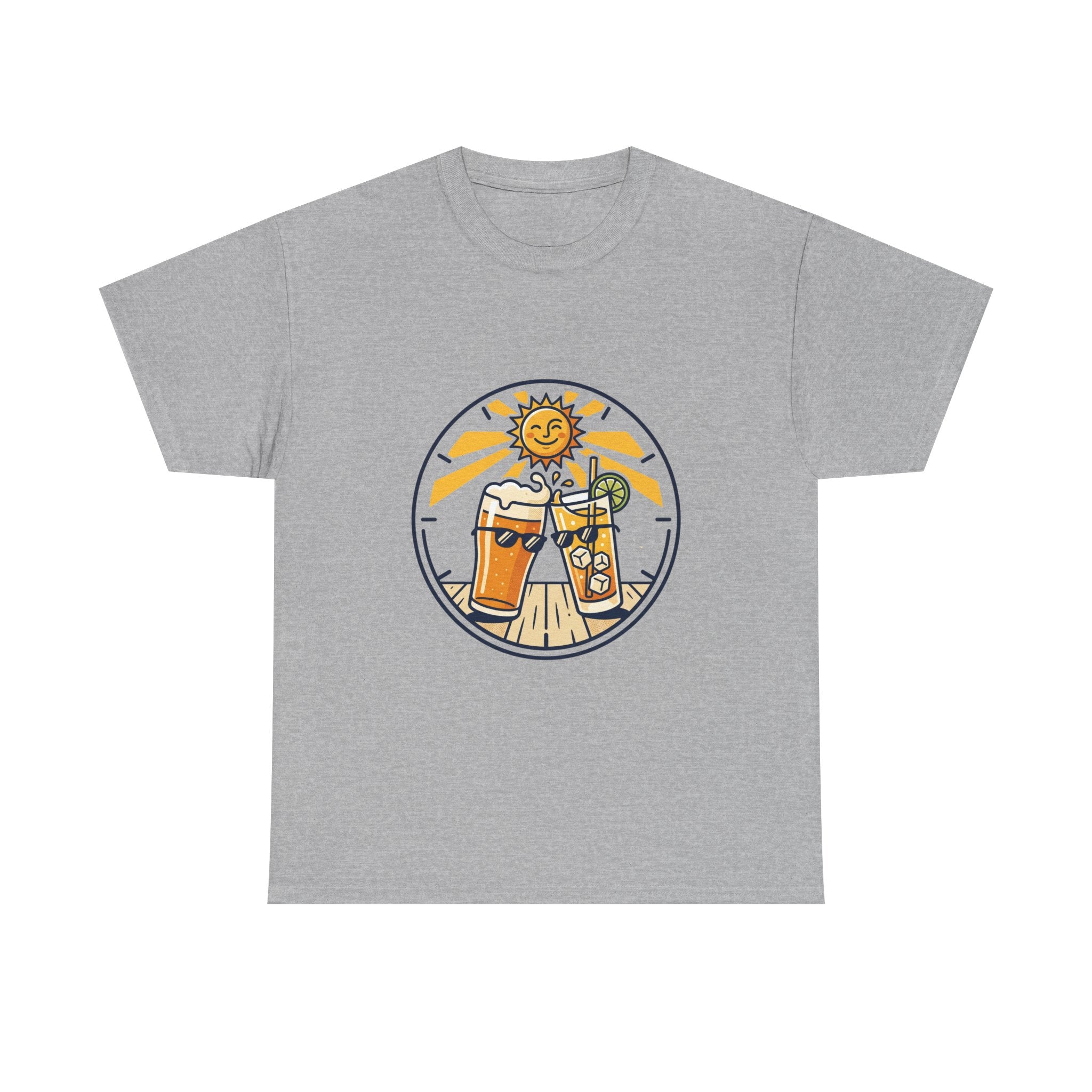 Day Drinking T-Shirt — Sunny Beach Drinks Graphic Tee
