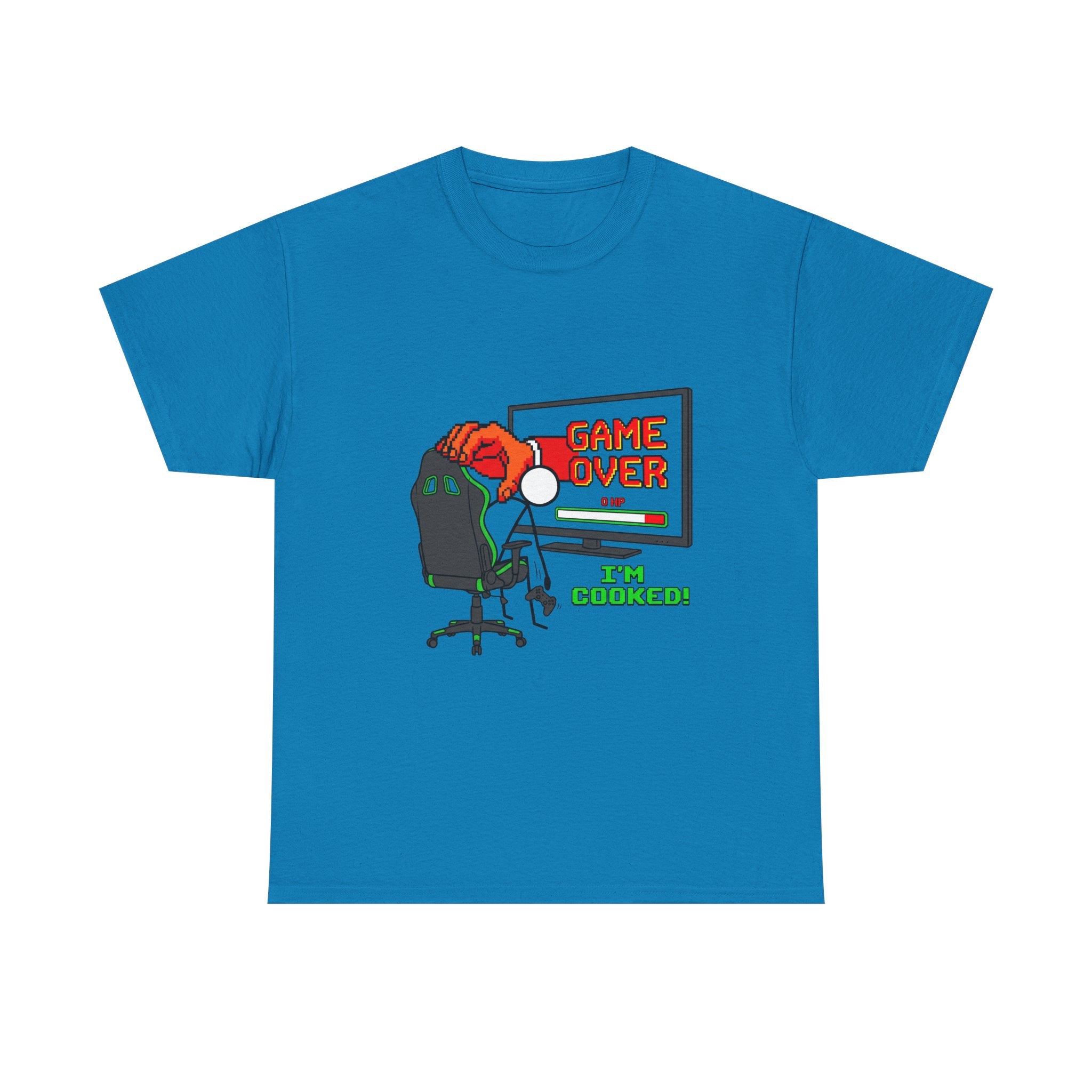 Gamer "Game Over I'm Cooked" T-Shirt