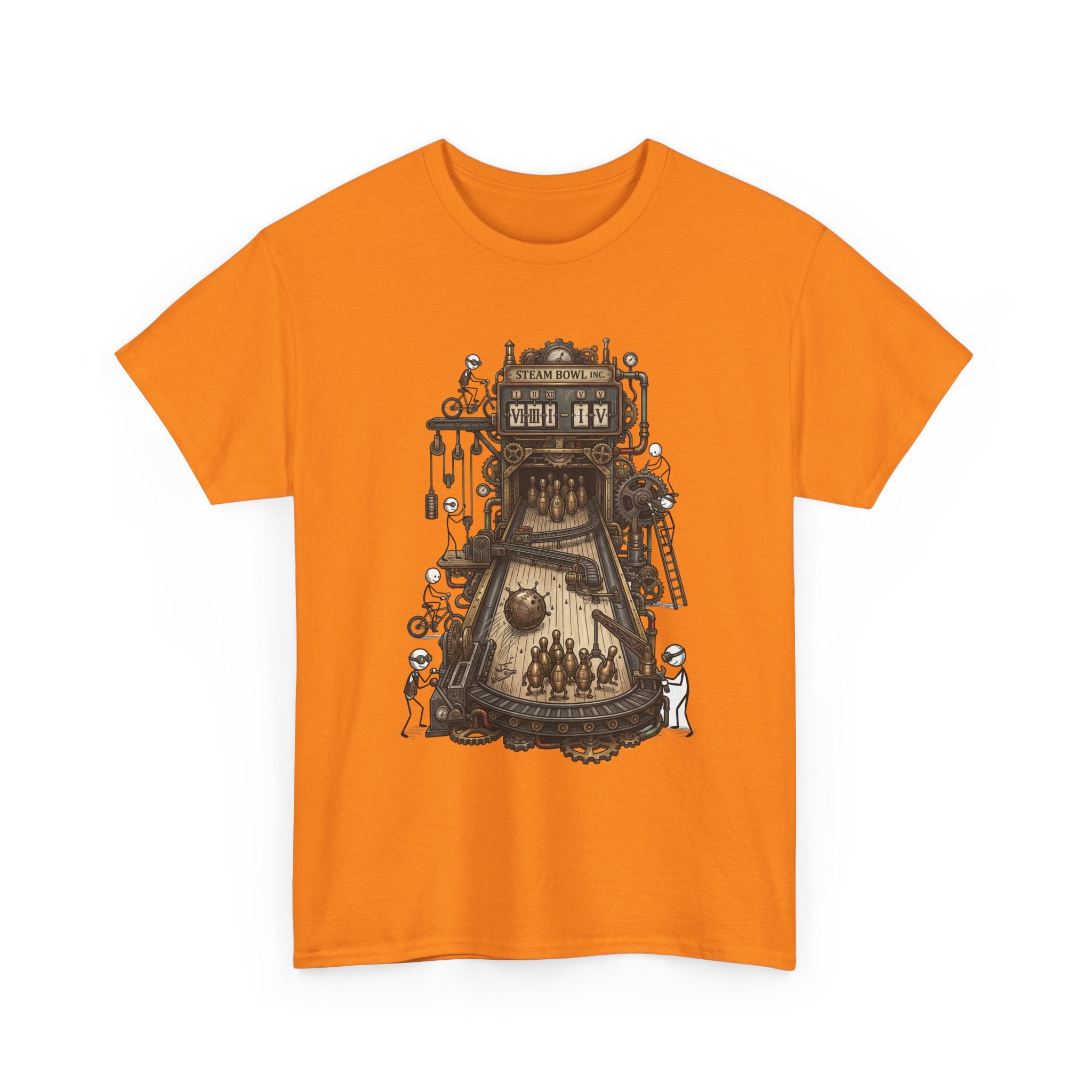 T-Shirt — Steampunk Bowling Tee