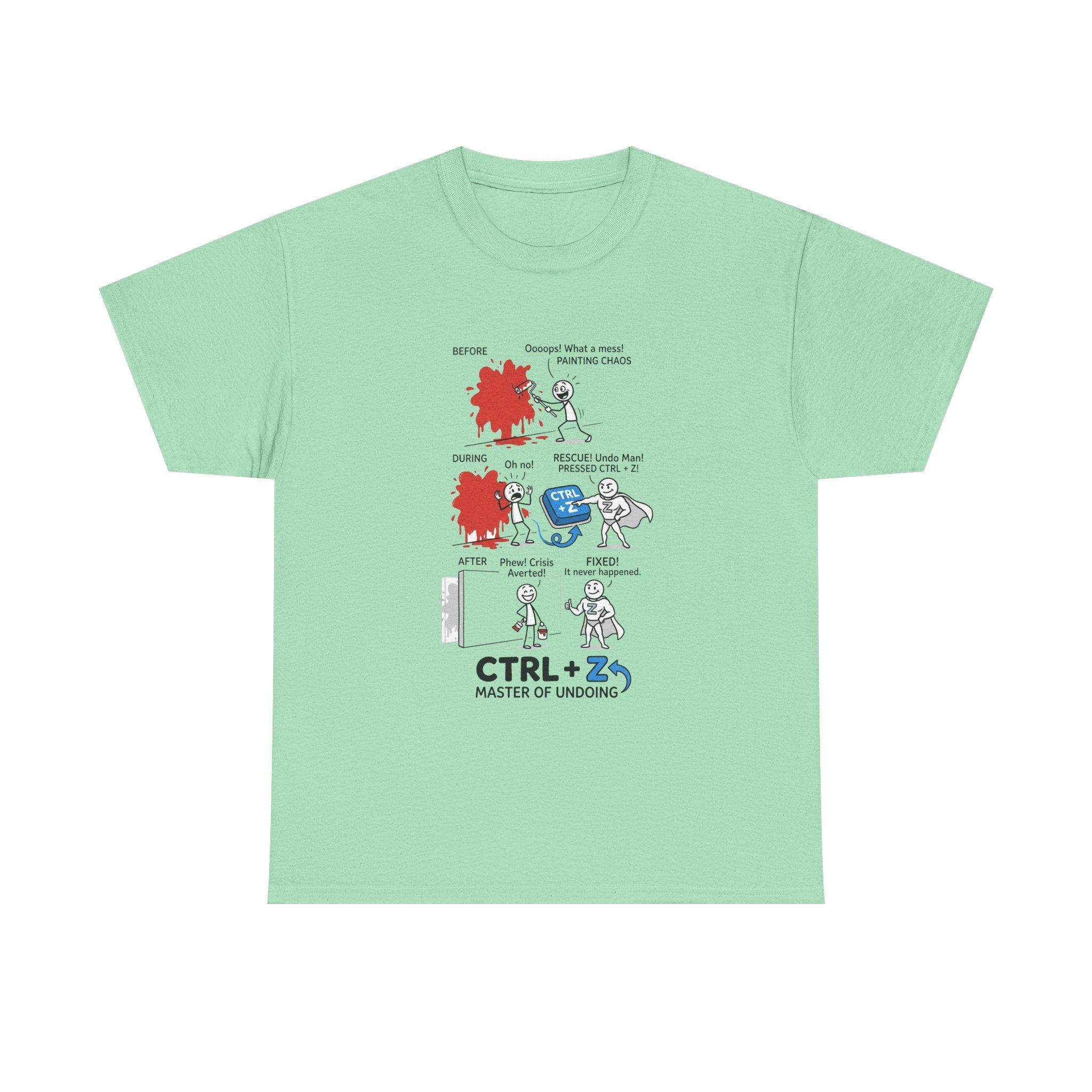 CTRL + Z Master of Undoing T-Shirt
