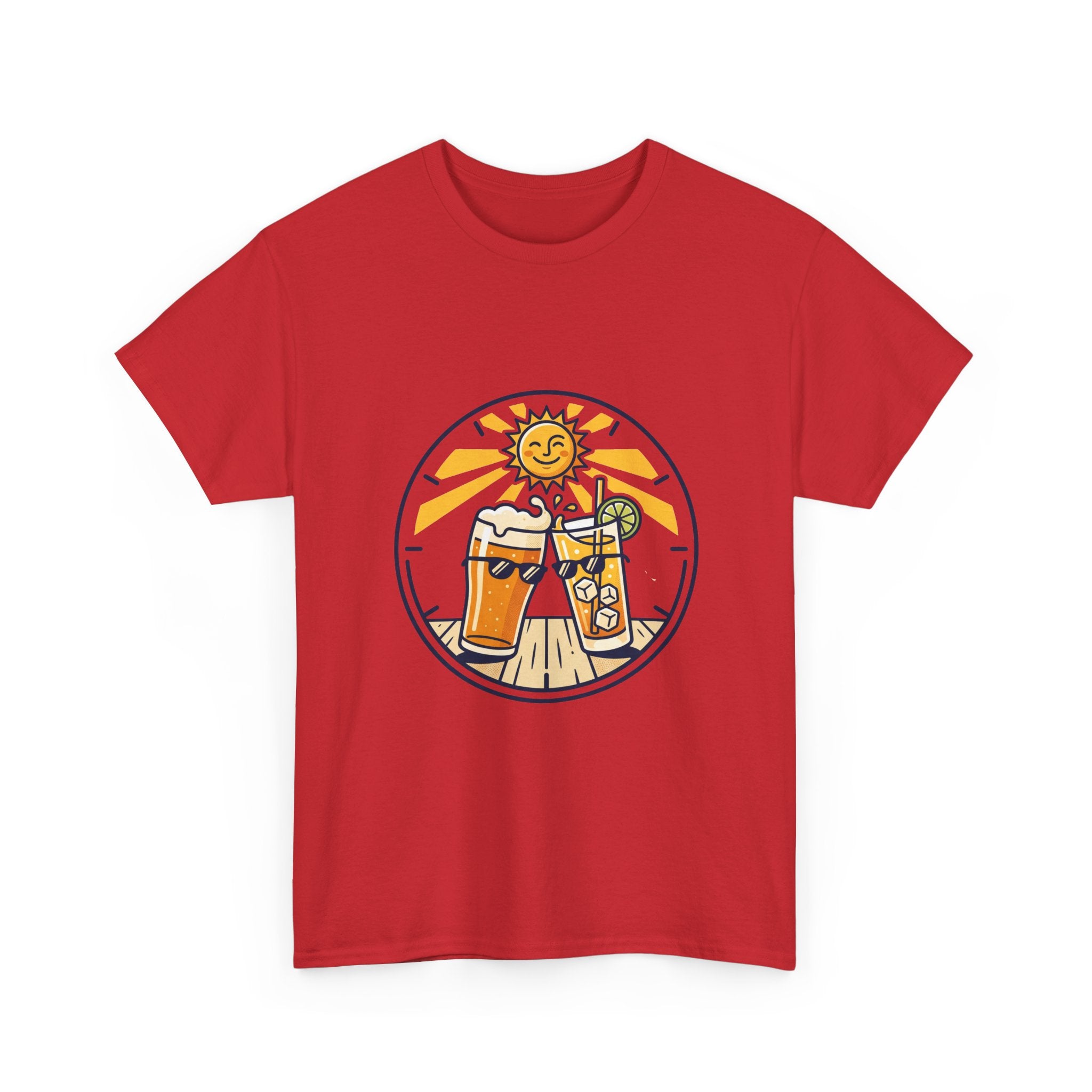 Day Drinking T-Shirt — Sunny Beach Drinks Graphic Tee