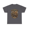 Steampunk Pickleball Club T‑Shirt – Vintage Gear & Gears Graphic Tee