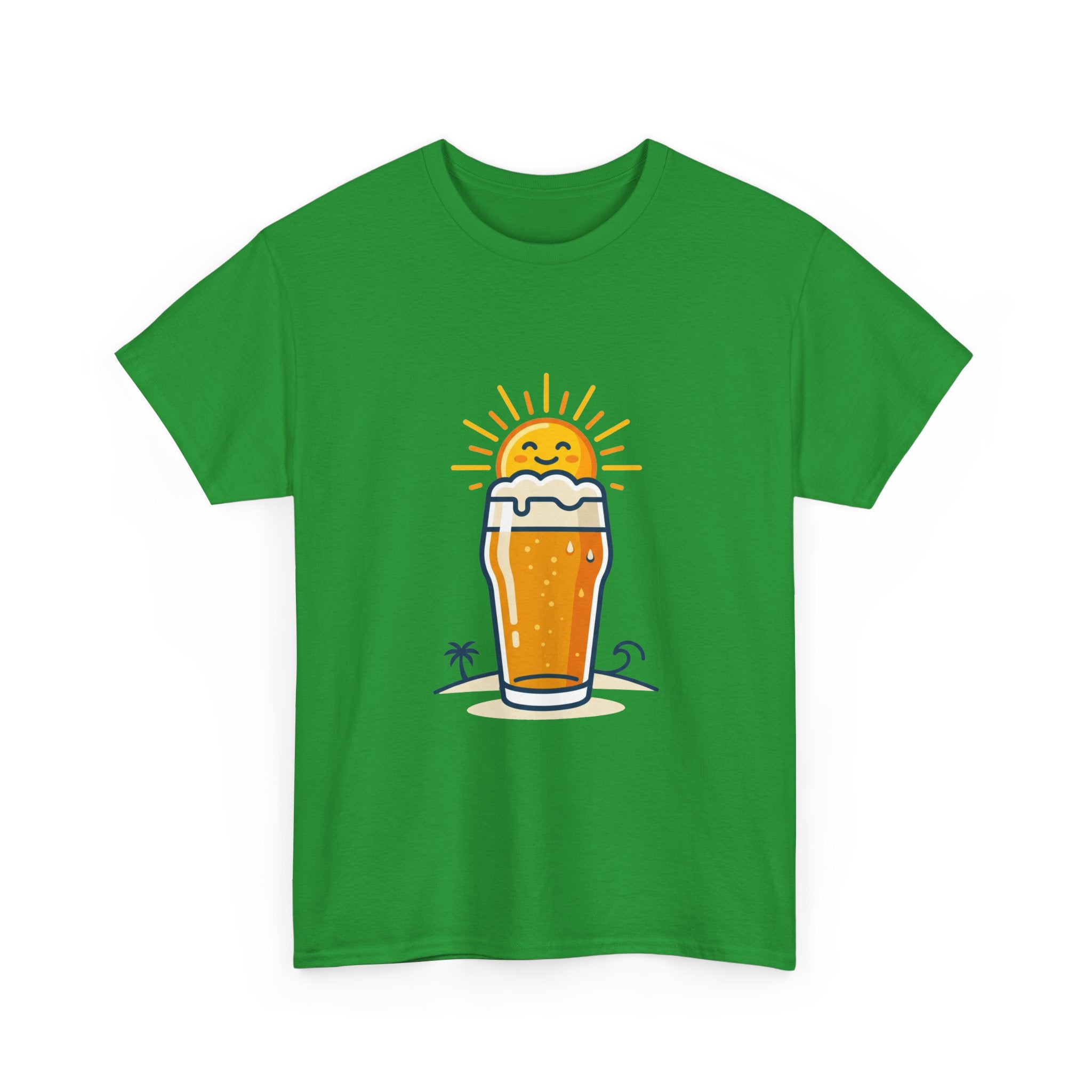 Beer Sun Tee — Sunny Beach Beer Graphic T-Shirt