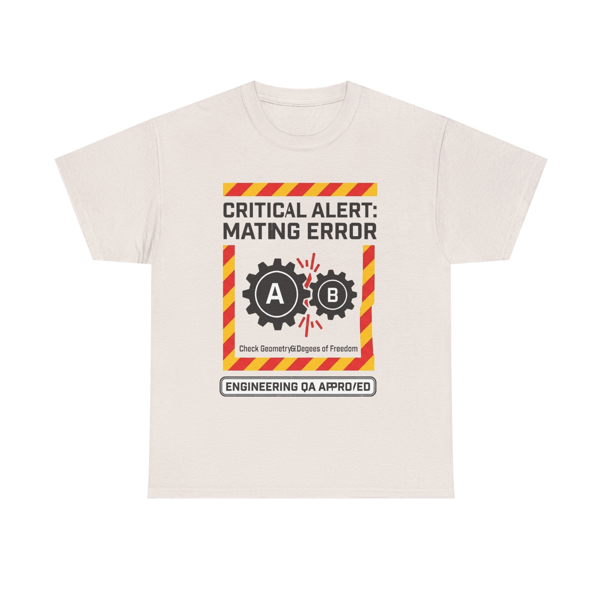Mating Error T‑Shirt — Funny Engineering QA Alert Tee
