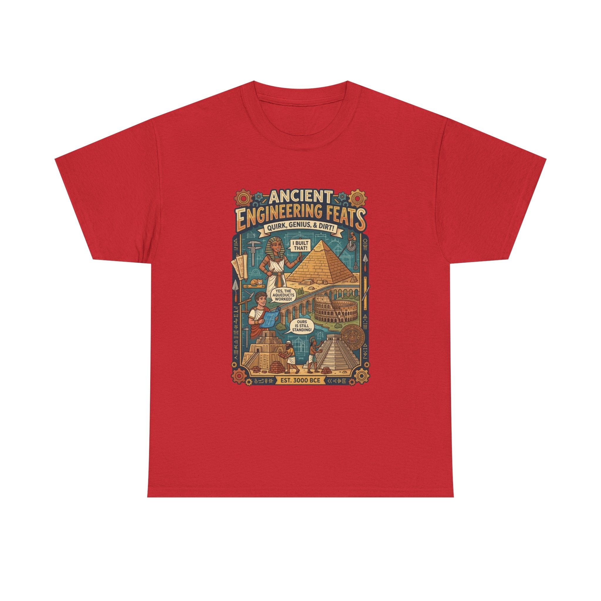 Ancient Engineering Feats Tee Pyramid