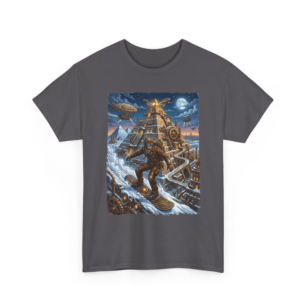 Aztec Pyramid Adventure T-Shirt — Fantasy Explorer Graphic Tee