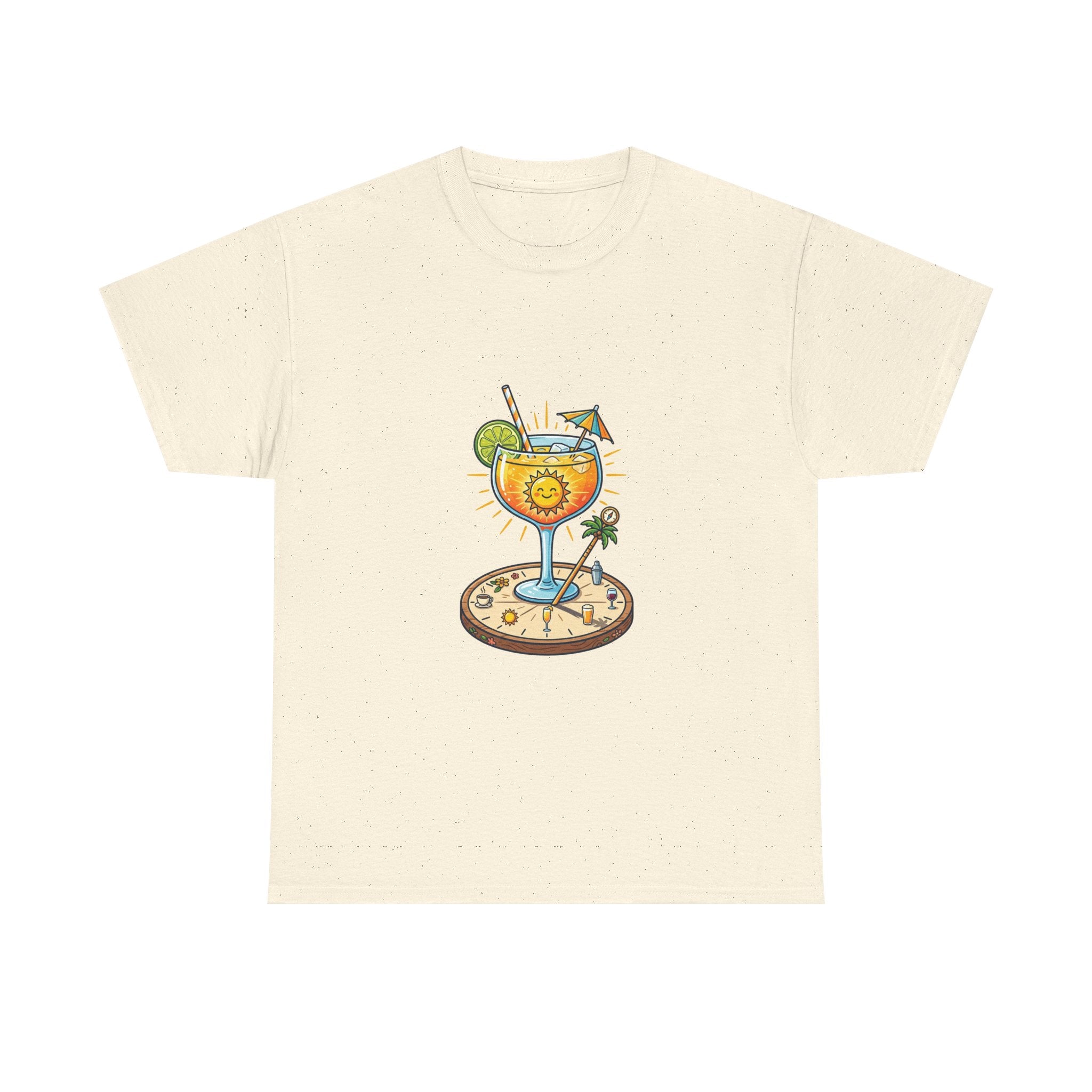 T-Shirt — Tropical Cocktail Beach Graphic Tee