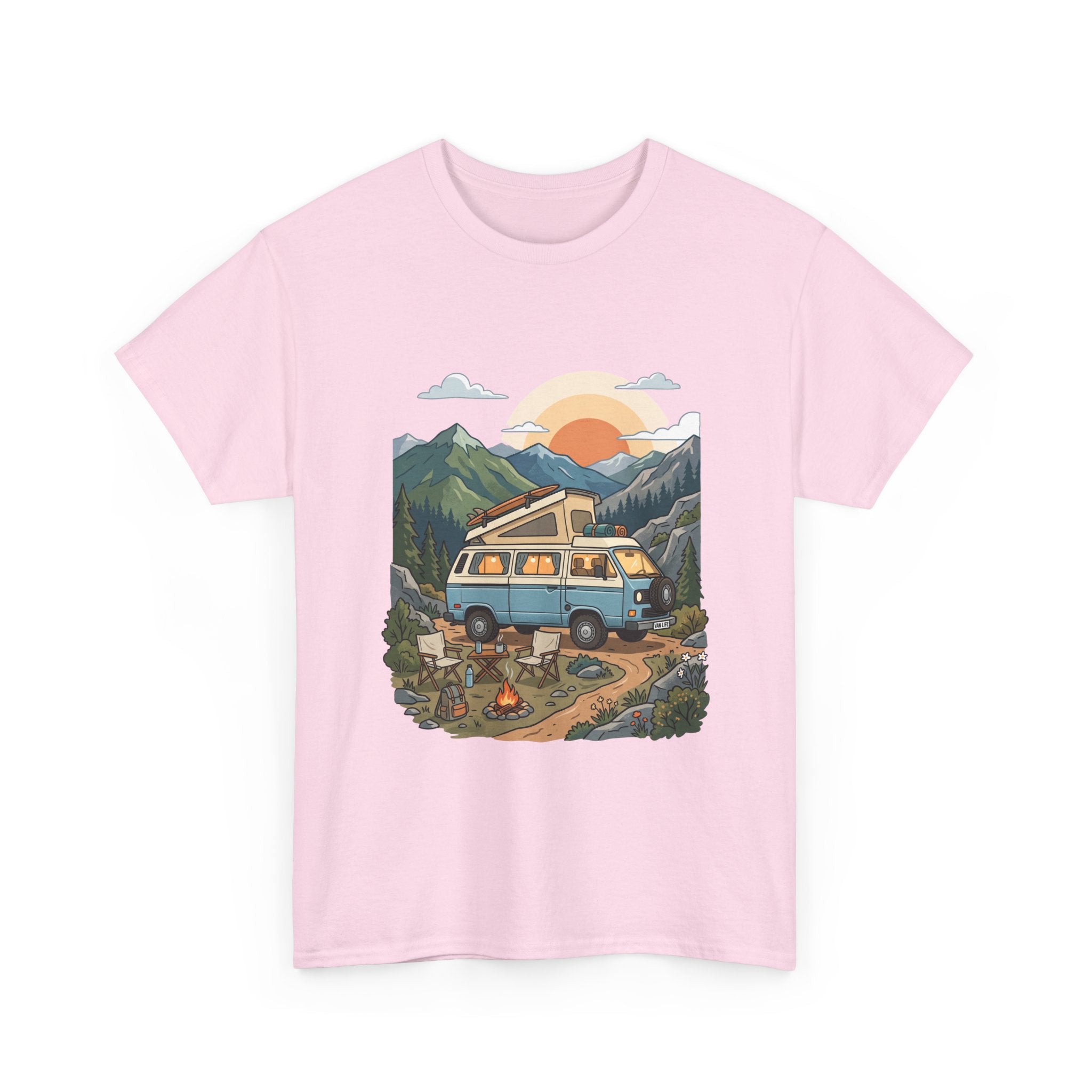 Adventure Van Tee – Retro Camper Roadtrip T-Shirt