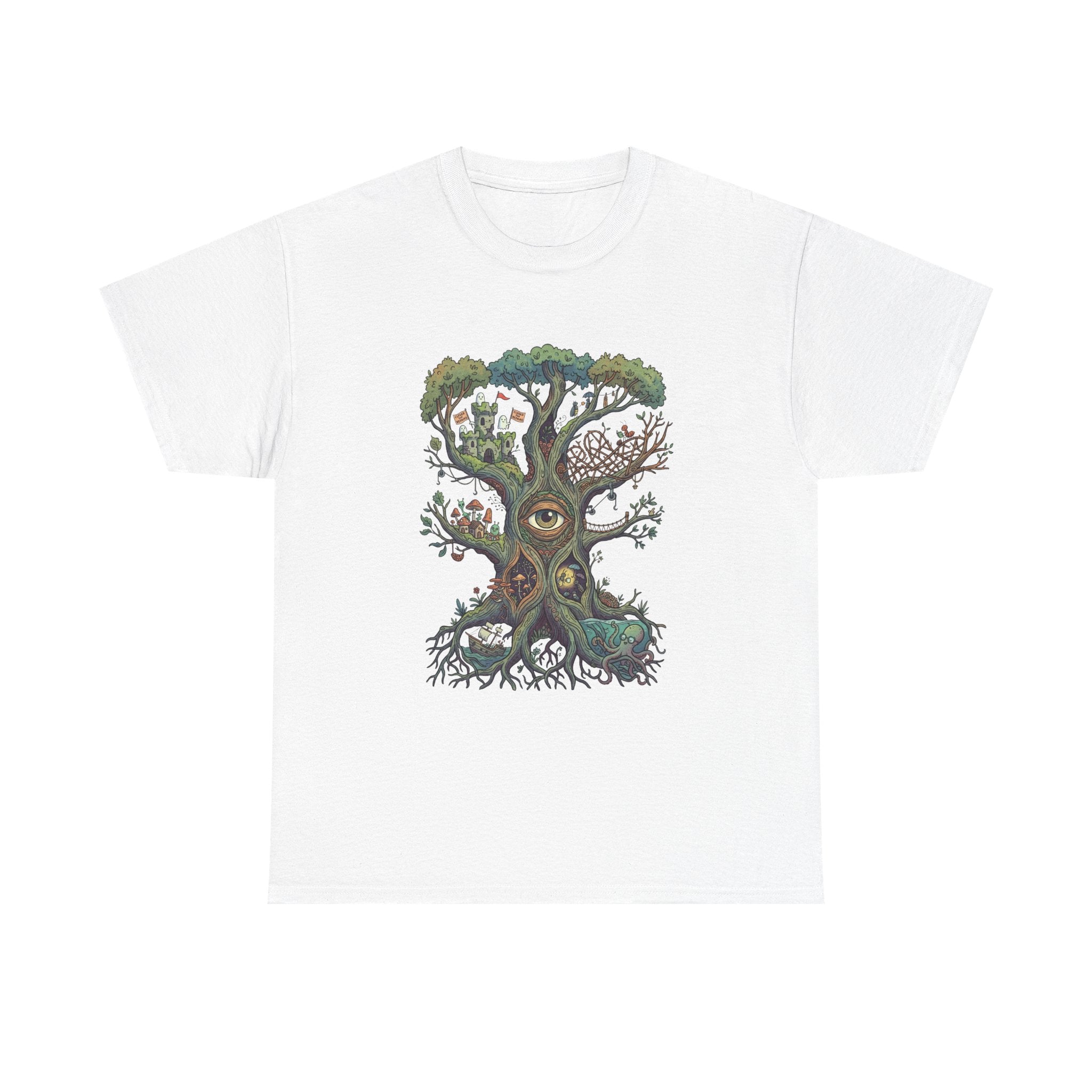 Tree of Life T-Shirt — Mystical Woodland Nature Graphic Tee