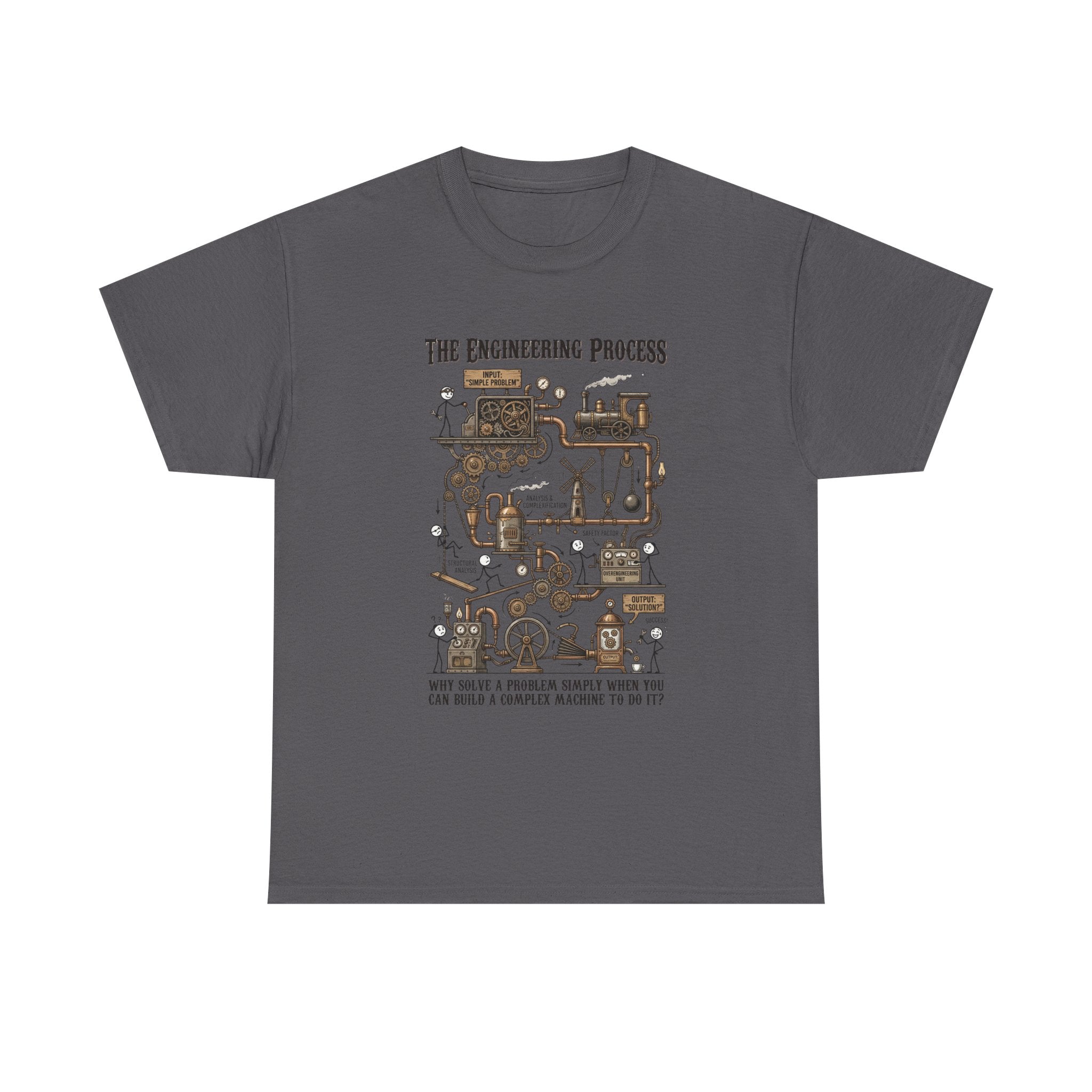 Engineering Process T-Shirt – Over Engineering Tee