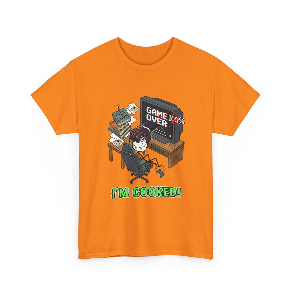 Gamer 'Game Over I'm Cooked' Graphic Tee