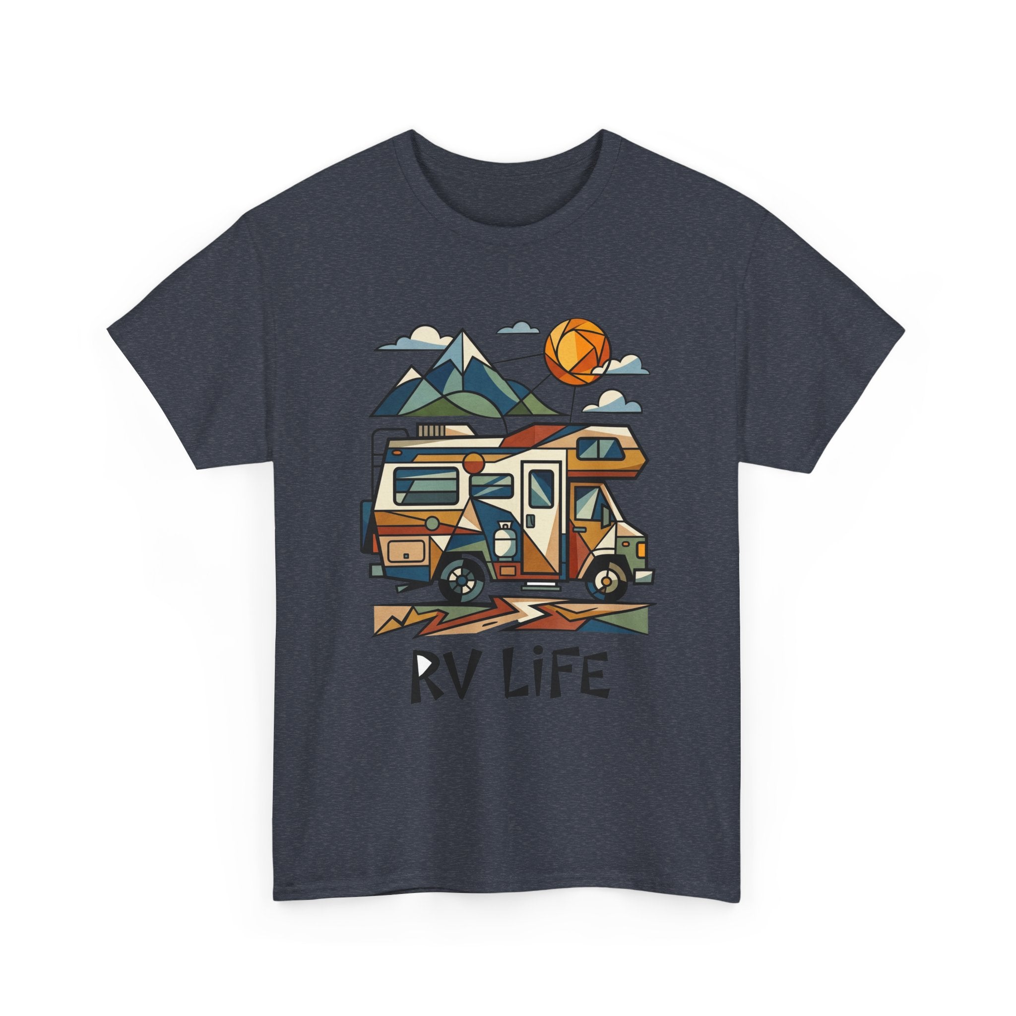 RV Life T‑Shirt — Vintage Camper Graphic Tee for RVers & Road Trip Lovers