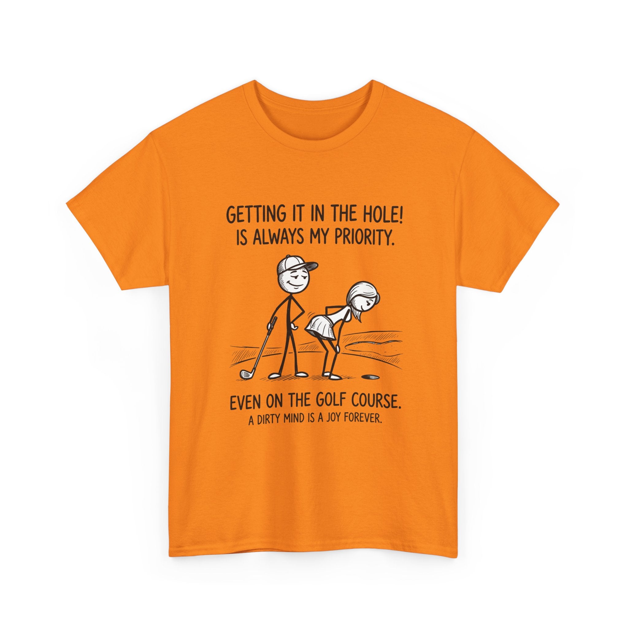 Golf T‑Shirt - "Getting It in the Hole!" Funny Golf Humor Tee