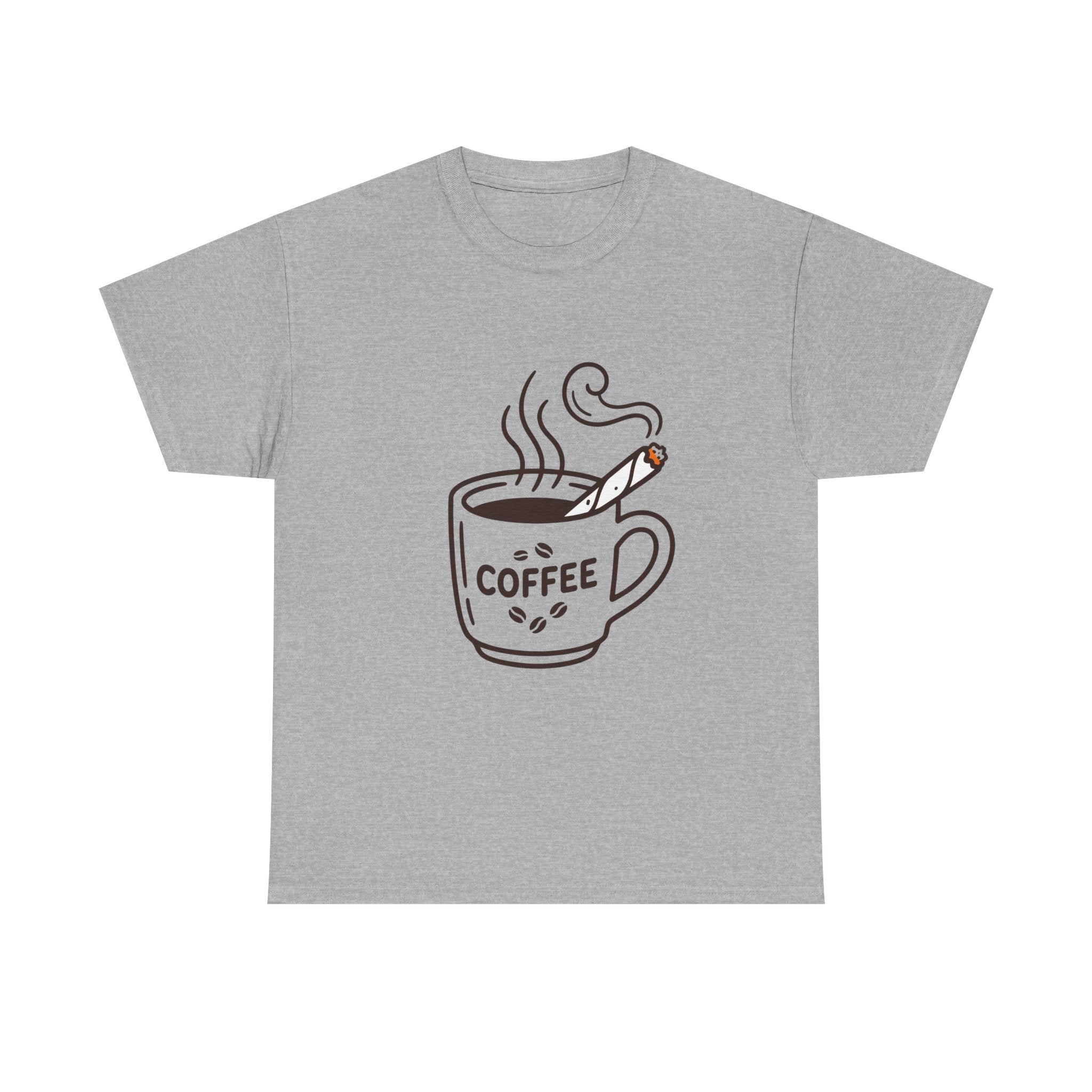 Coffee Cup T-Shirt — Cute Steaming Mug Graphic Tee