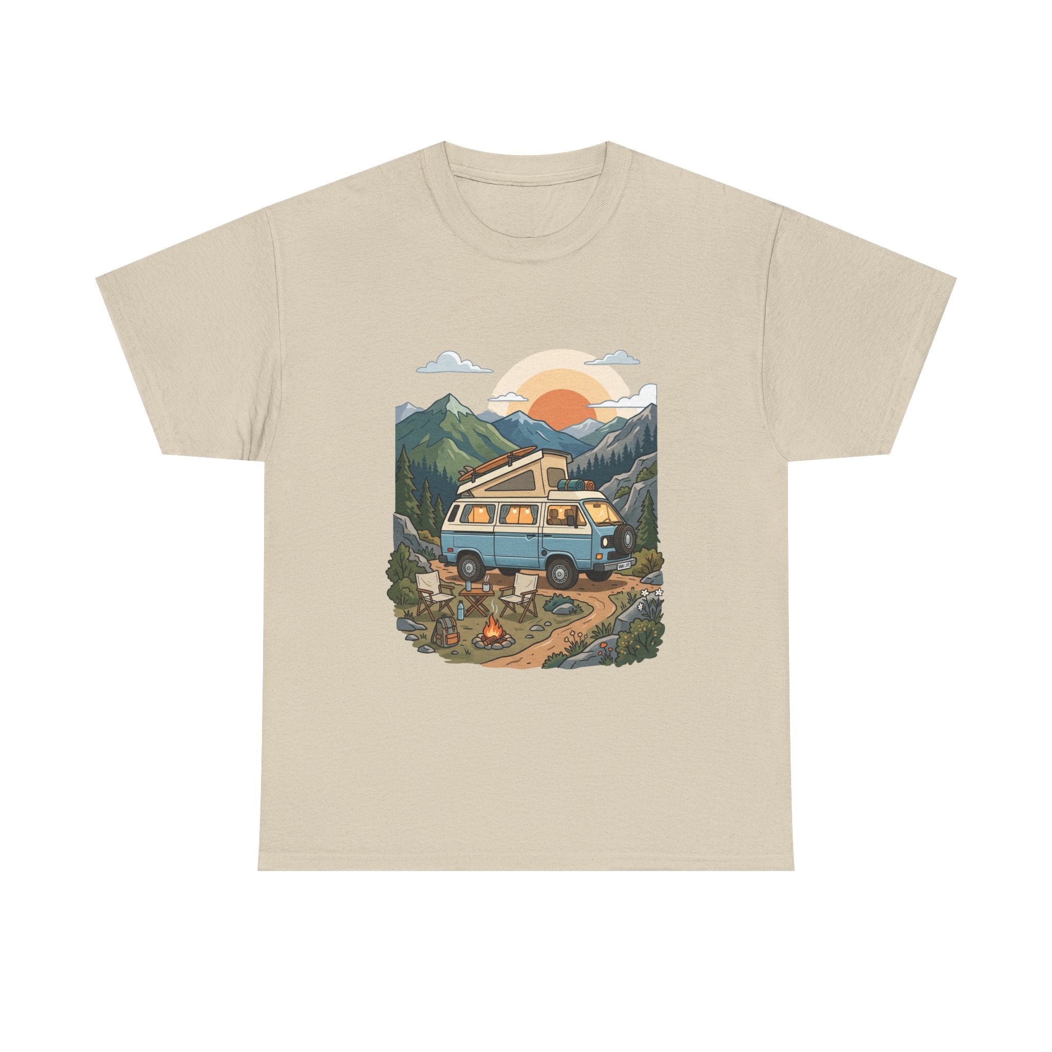 Adventure Van Tee – Retro Camper Roadtrip T-Shirt