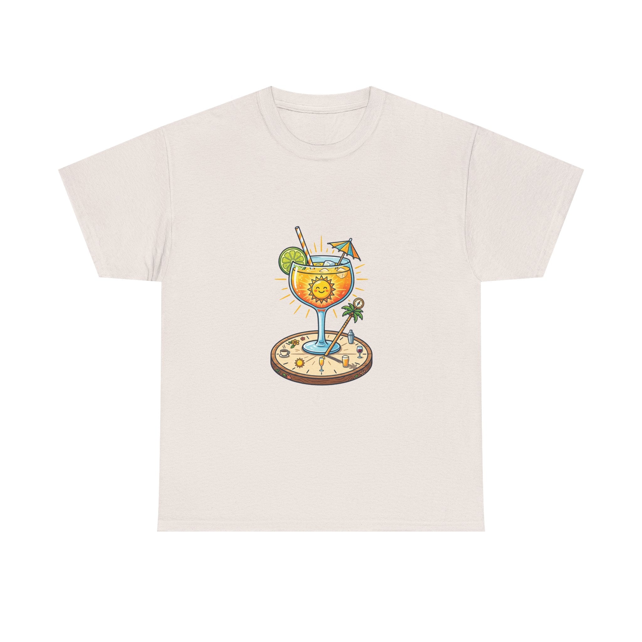 T-Shirt — Tropical Cocktail Beach Graphic Tee