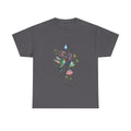 Hummingbird & Floral Tee — Watercolor Garden Shirt