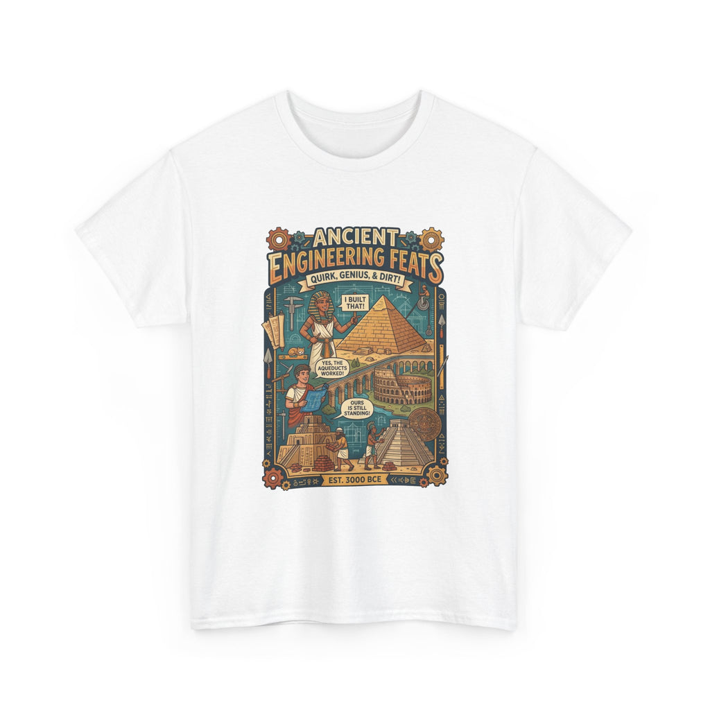 Ancient Engineering Feats Tee Pyramid