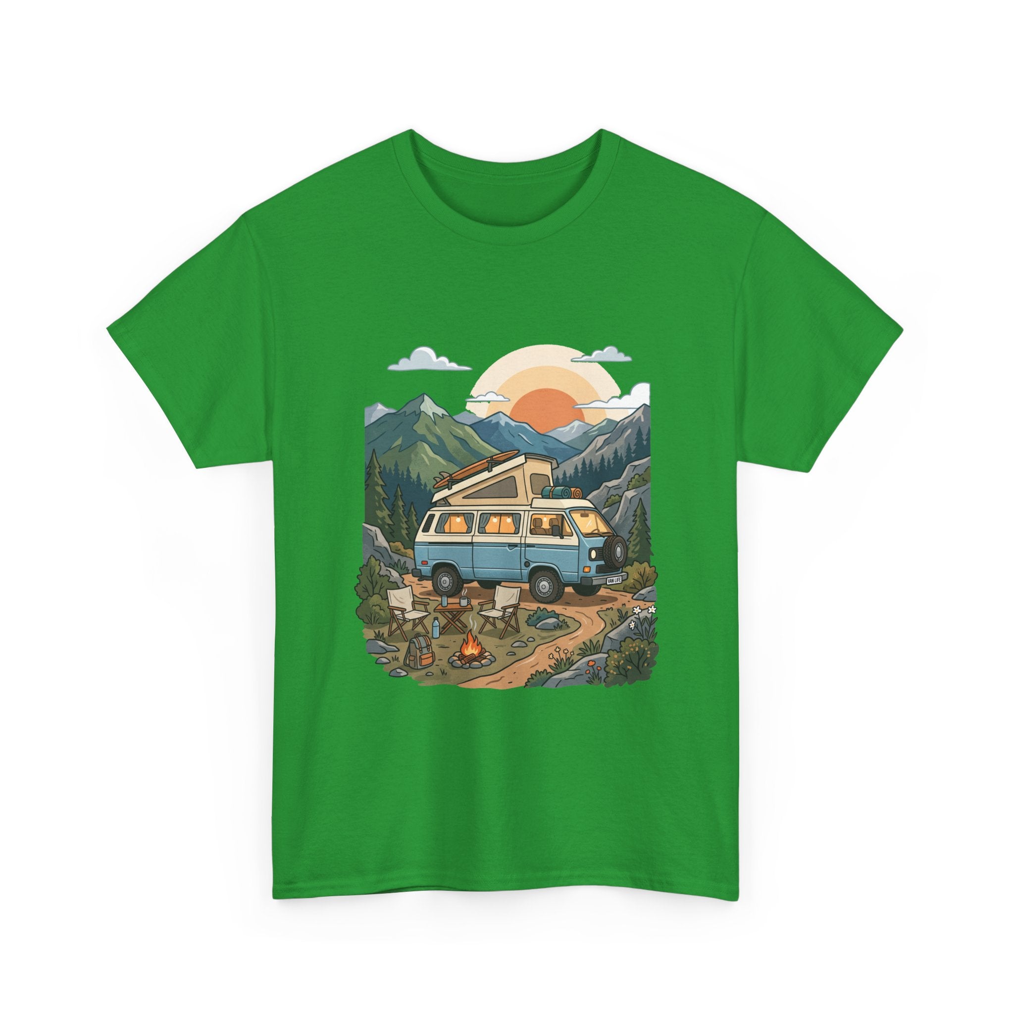 Adventure Van Tee – Retro Camper Roadtrip T-Shirt