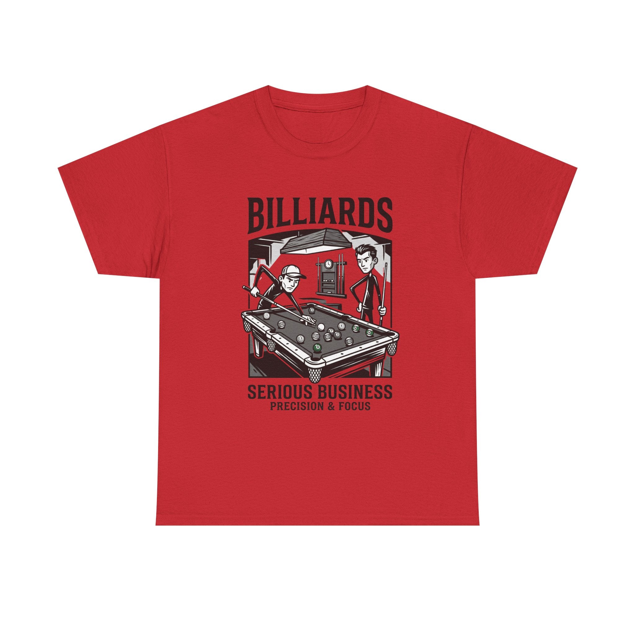 Billiards Tee – "Serious Business" Pool Player T-Shirt